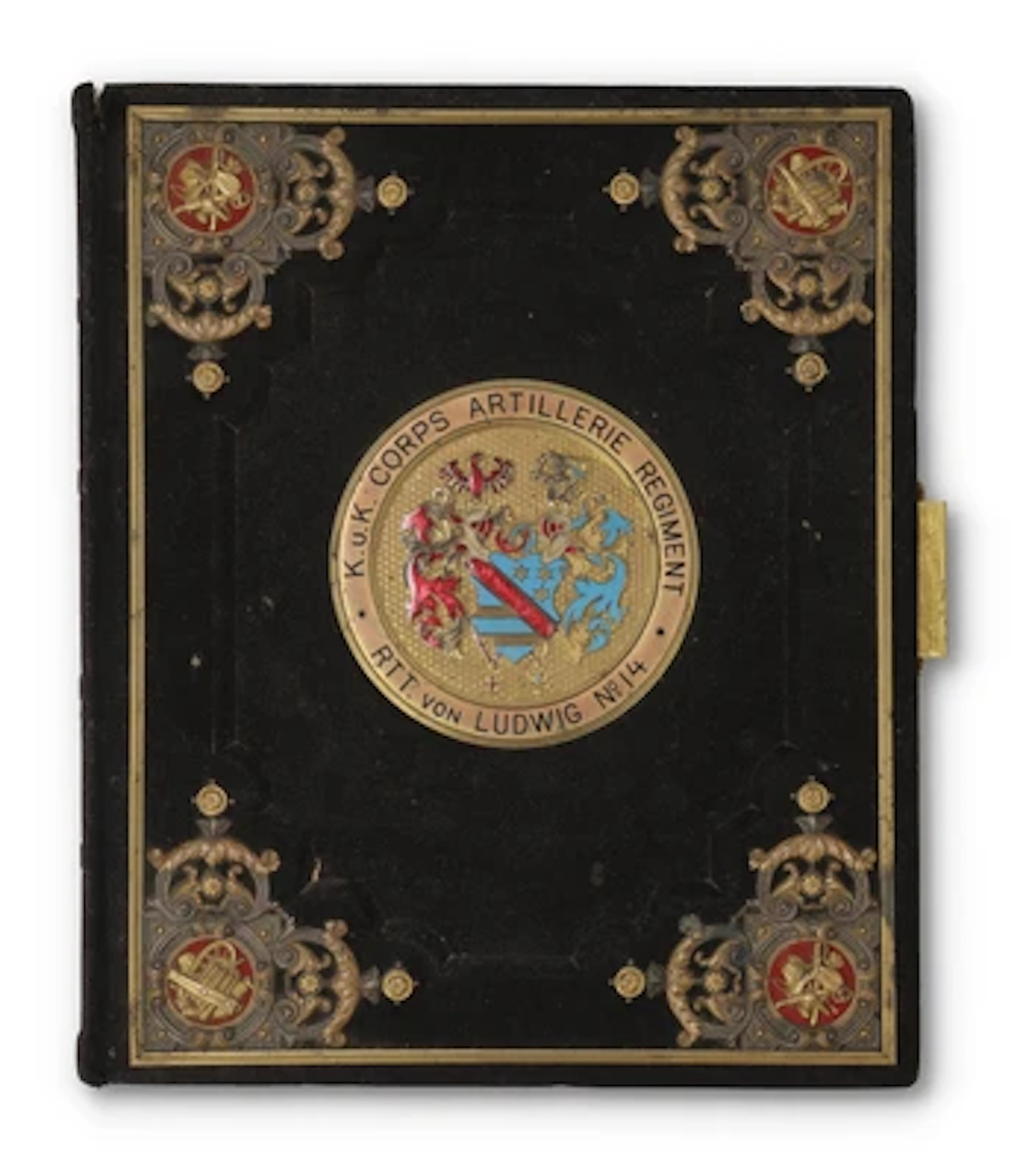 K. u. k. Armee - Artillerie: prunkvolles Fotoalbum
