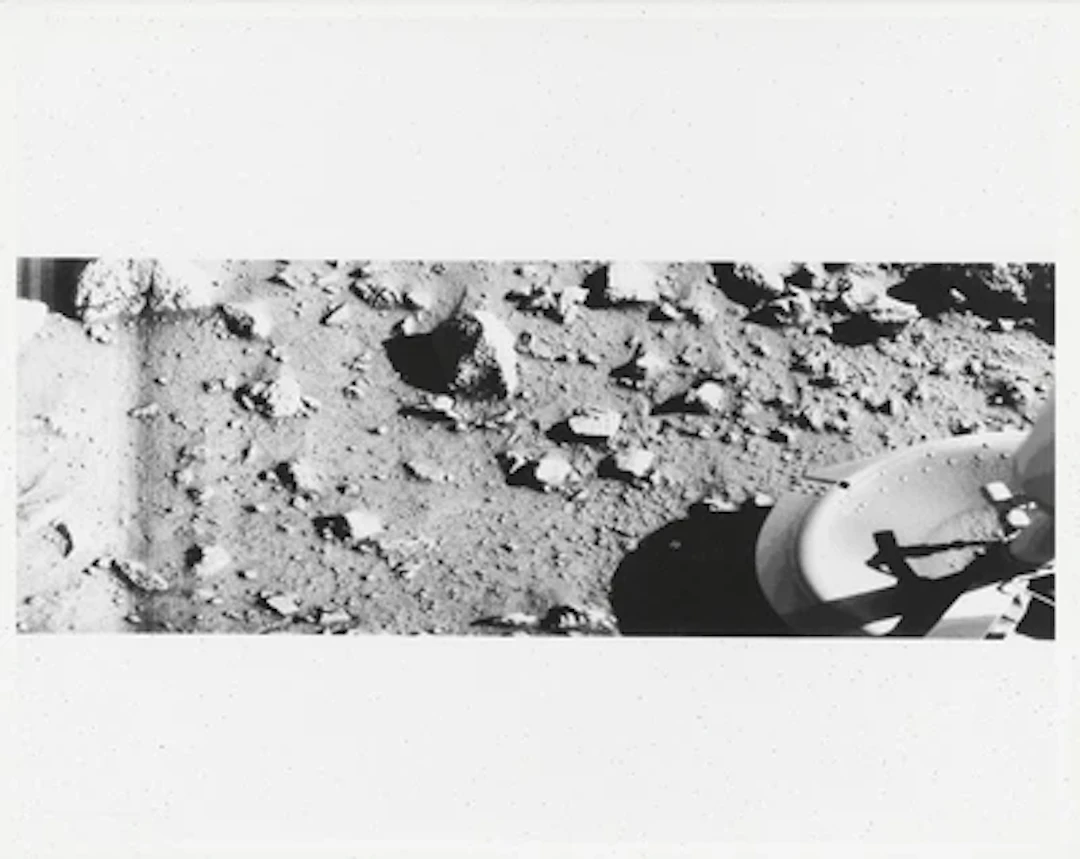 VIKING 1 - The First Photograph Ever Taken on the Surface of Mars