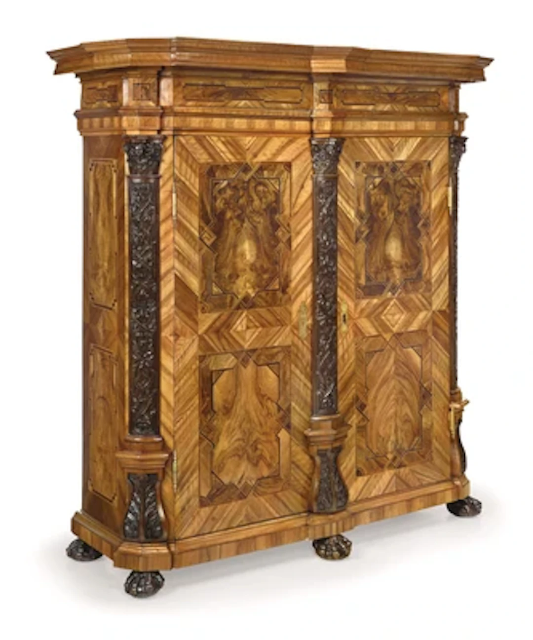 A Baroque Hall Cupboard
