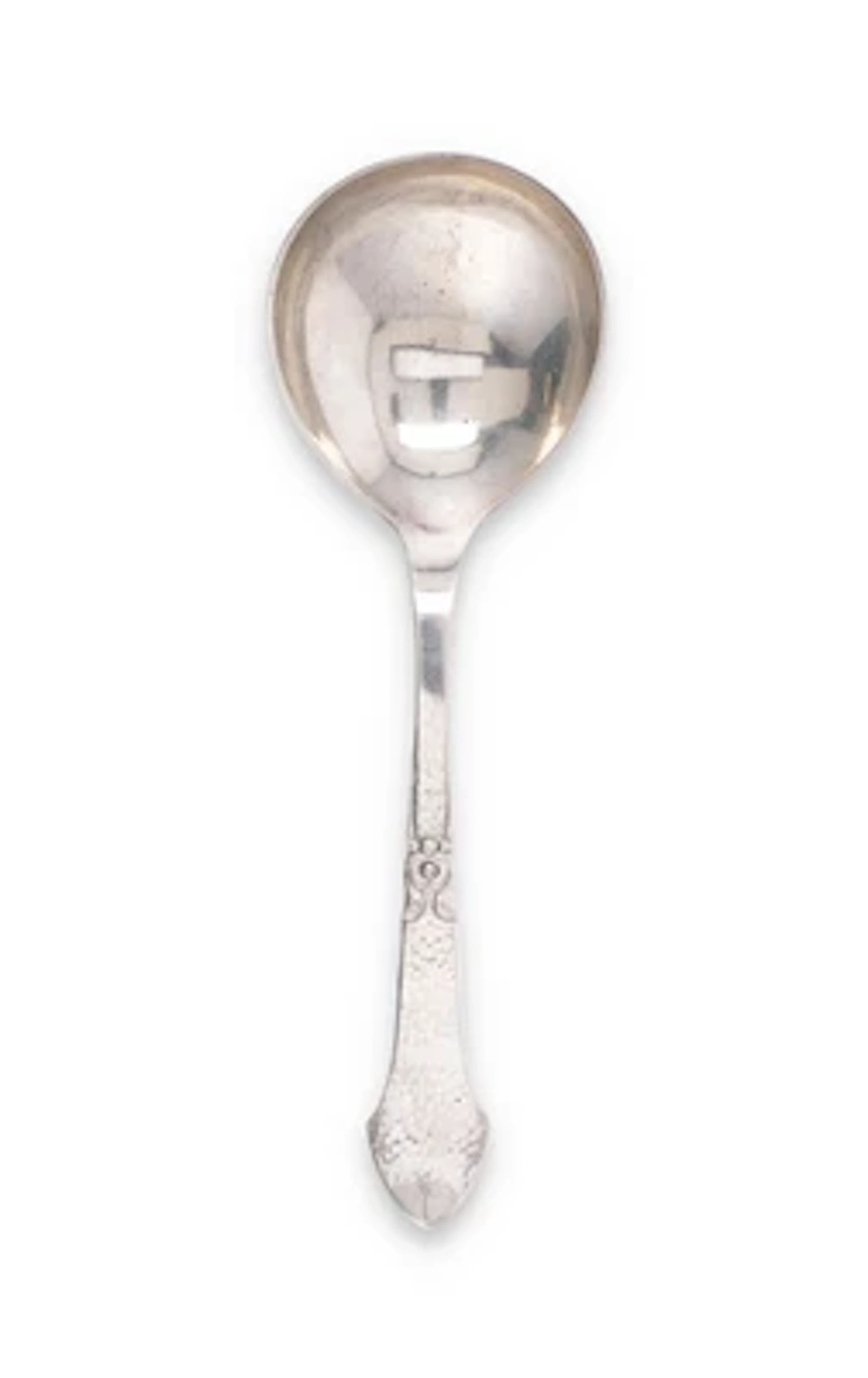 Christian F. Heise, a large silver serving spoon, Copenhagen, 1928