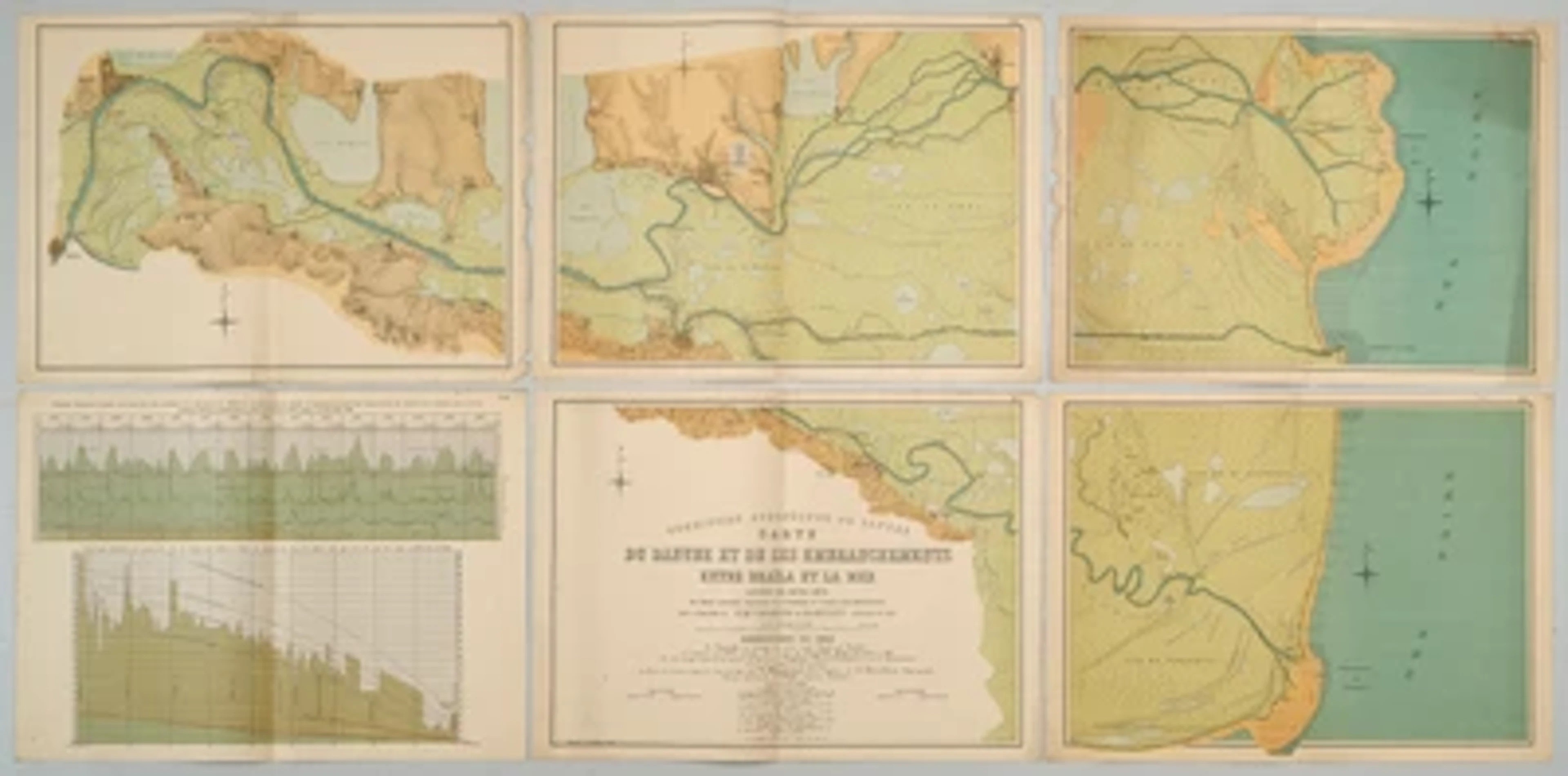 Erste Donau Dampfschifffahrtsgesellschaft 1870-71, Konvolut: