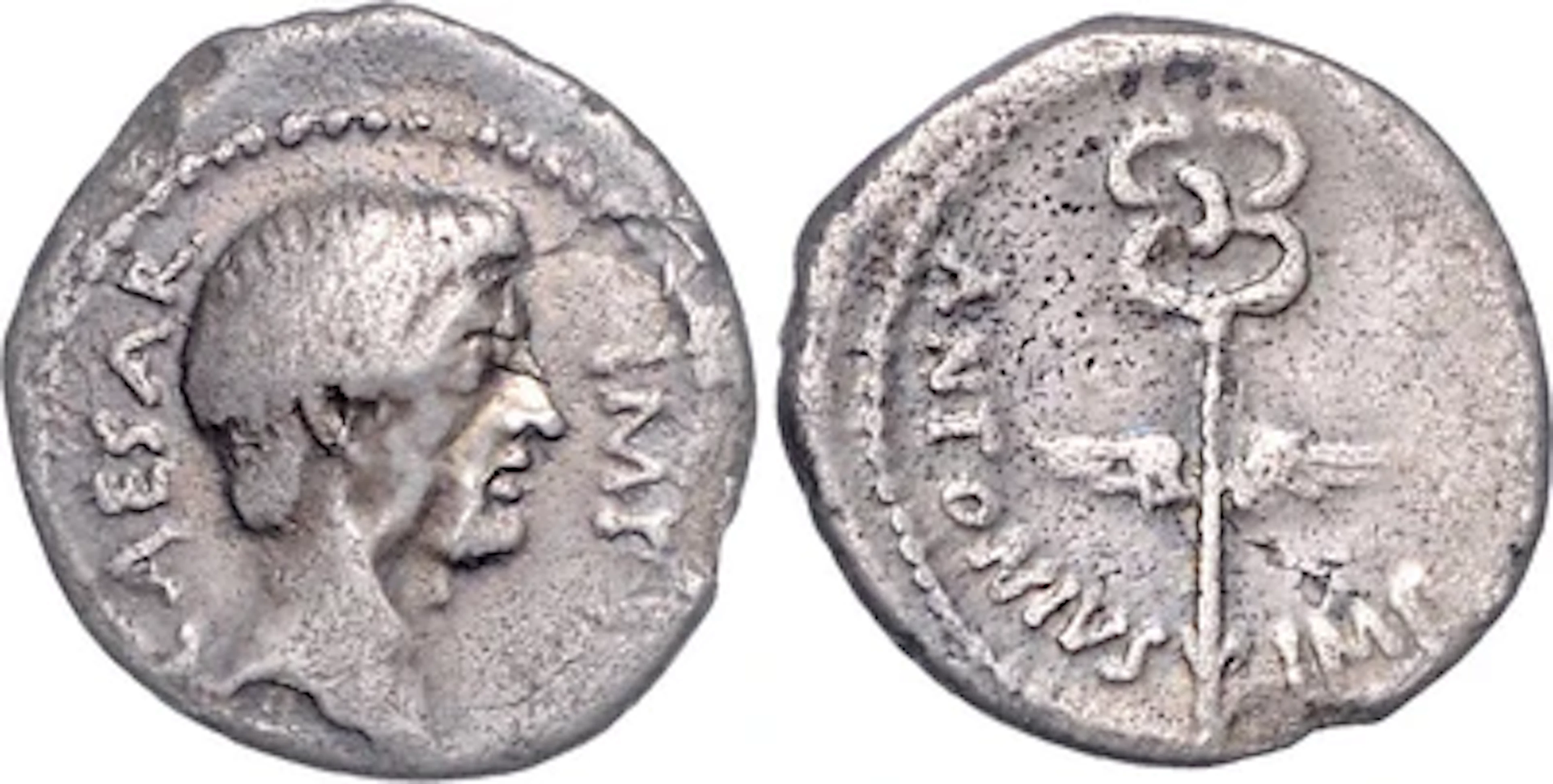 Octavianus mit Marcus Antonius