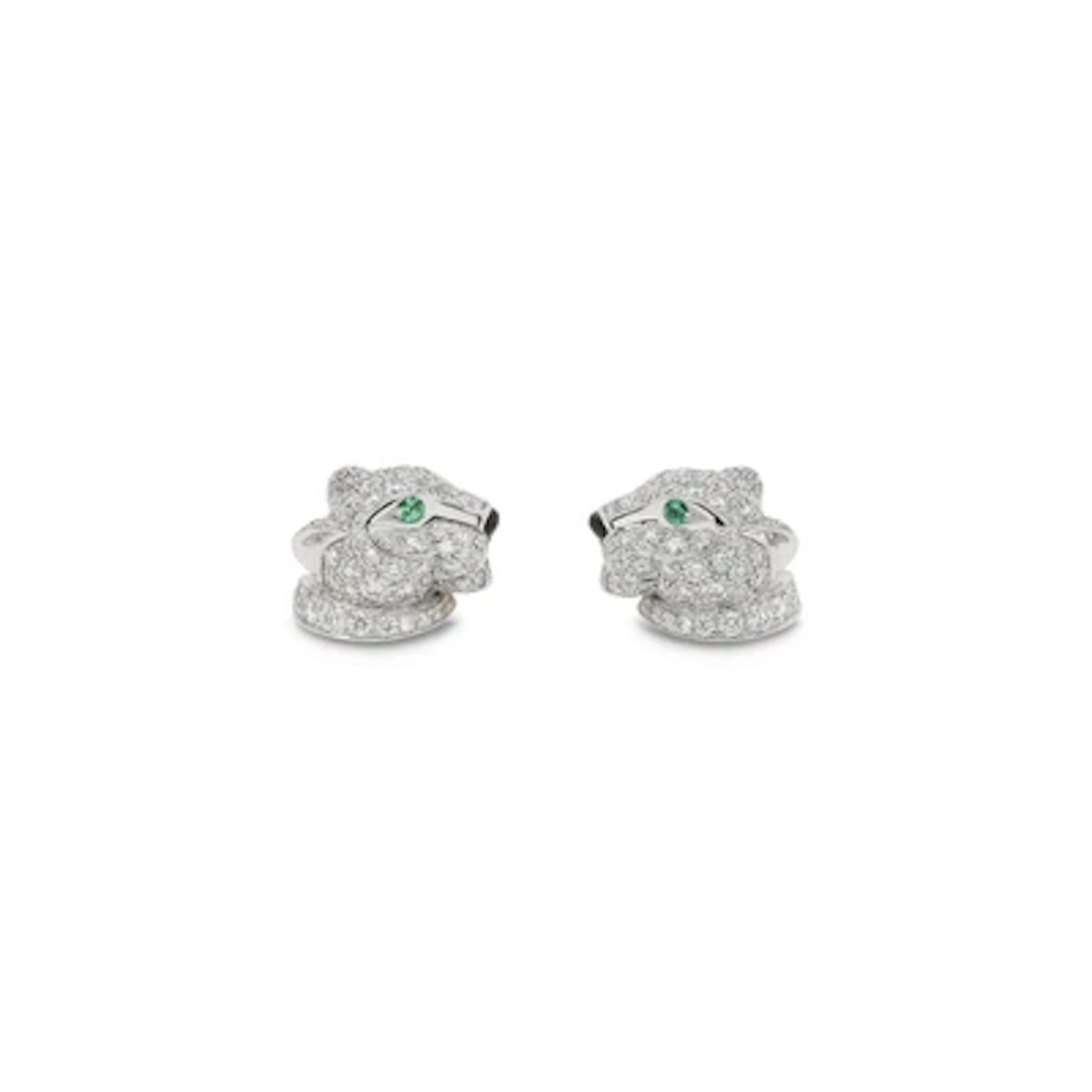 Cartier Panthère diamond stud earrings