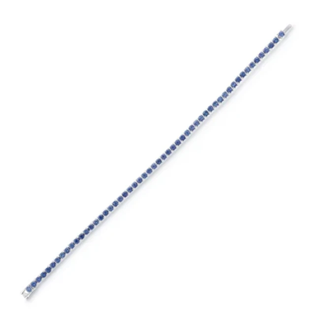 Cartier sapphire rivière bracelet