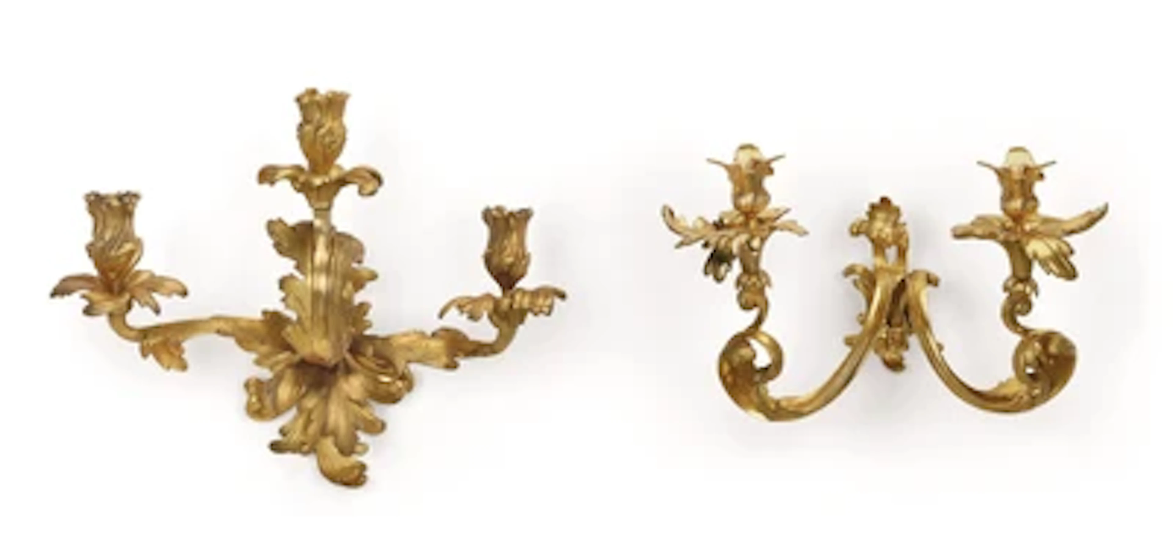 A Rococo-Style Wall Light