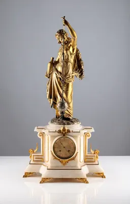 Seltene und große Mysterieuse Drehpendeluhr (Conical Pendulum Clock)