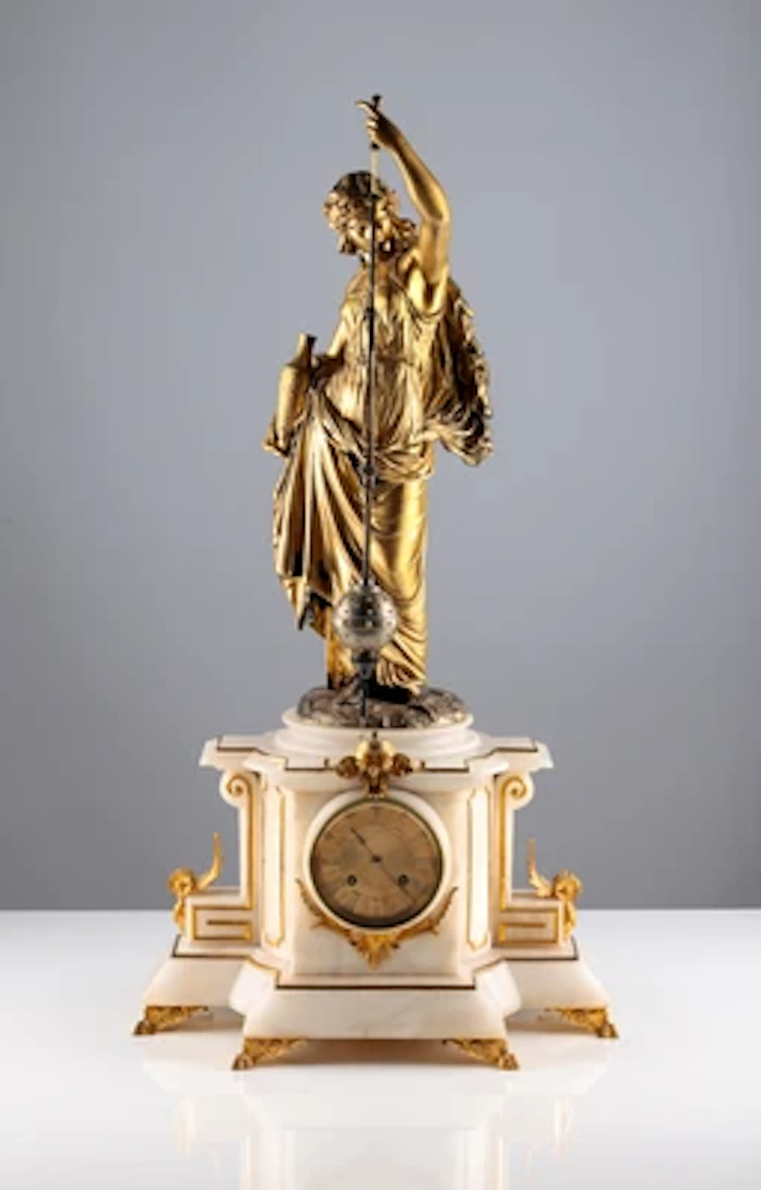 Seltene und große Mysterieuse Drehpendeluhr (Conical Pendulum Clock)