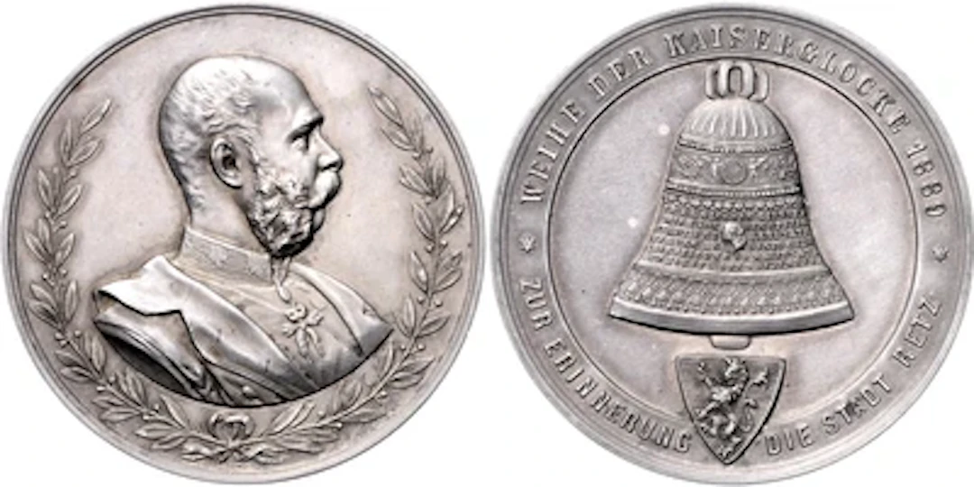Franz Josef I., Weihe der Kaiserglocke in Retz