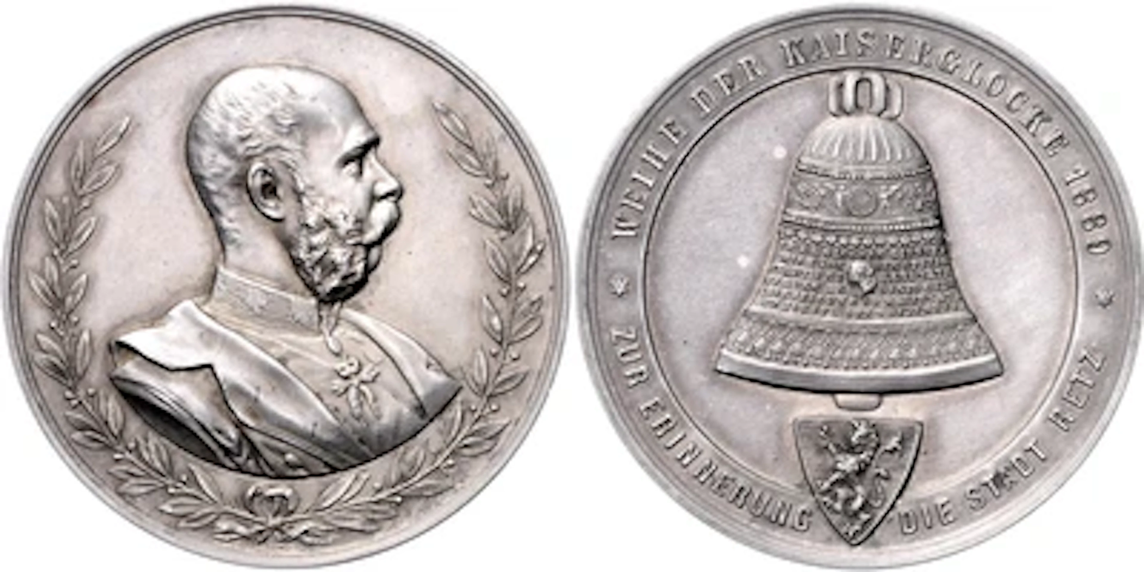 Franz Josef I., Weihe der Kaiserglocke in Retz