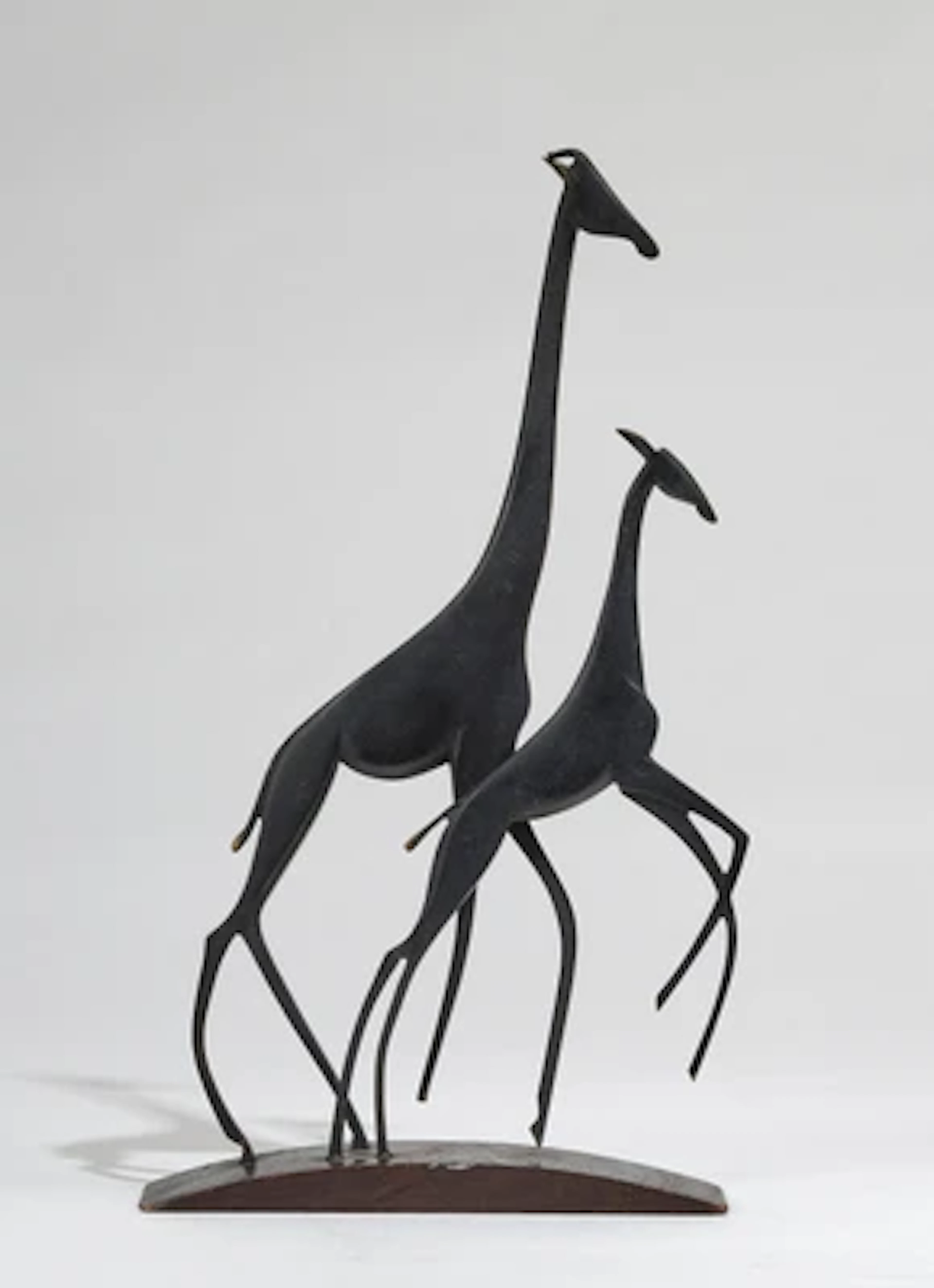 Zwei Giraffen, für Werkstätte Hagenauer