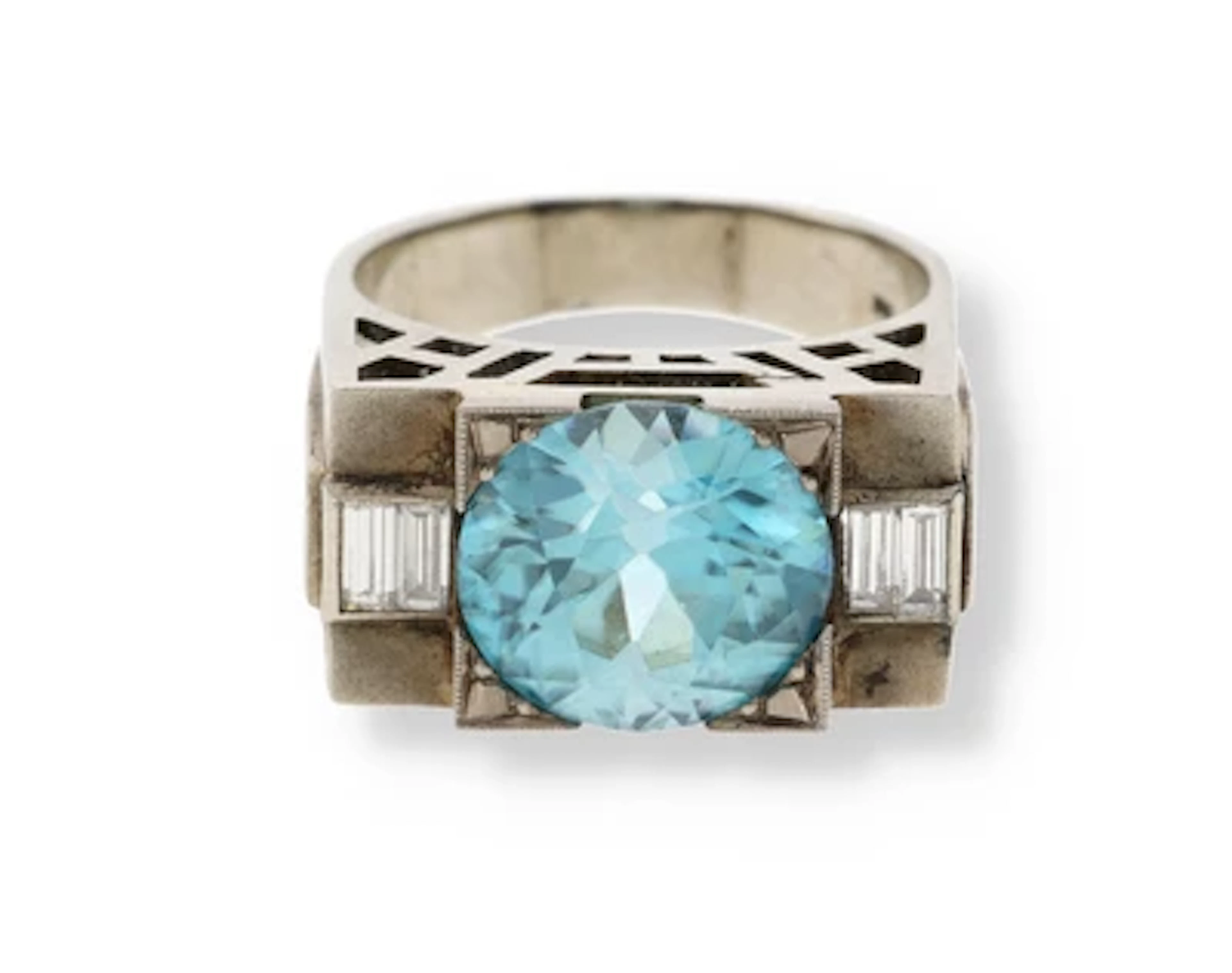Diamant Zirkon Ring