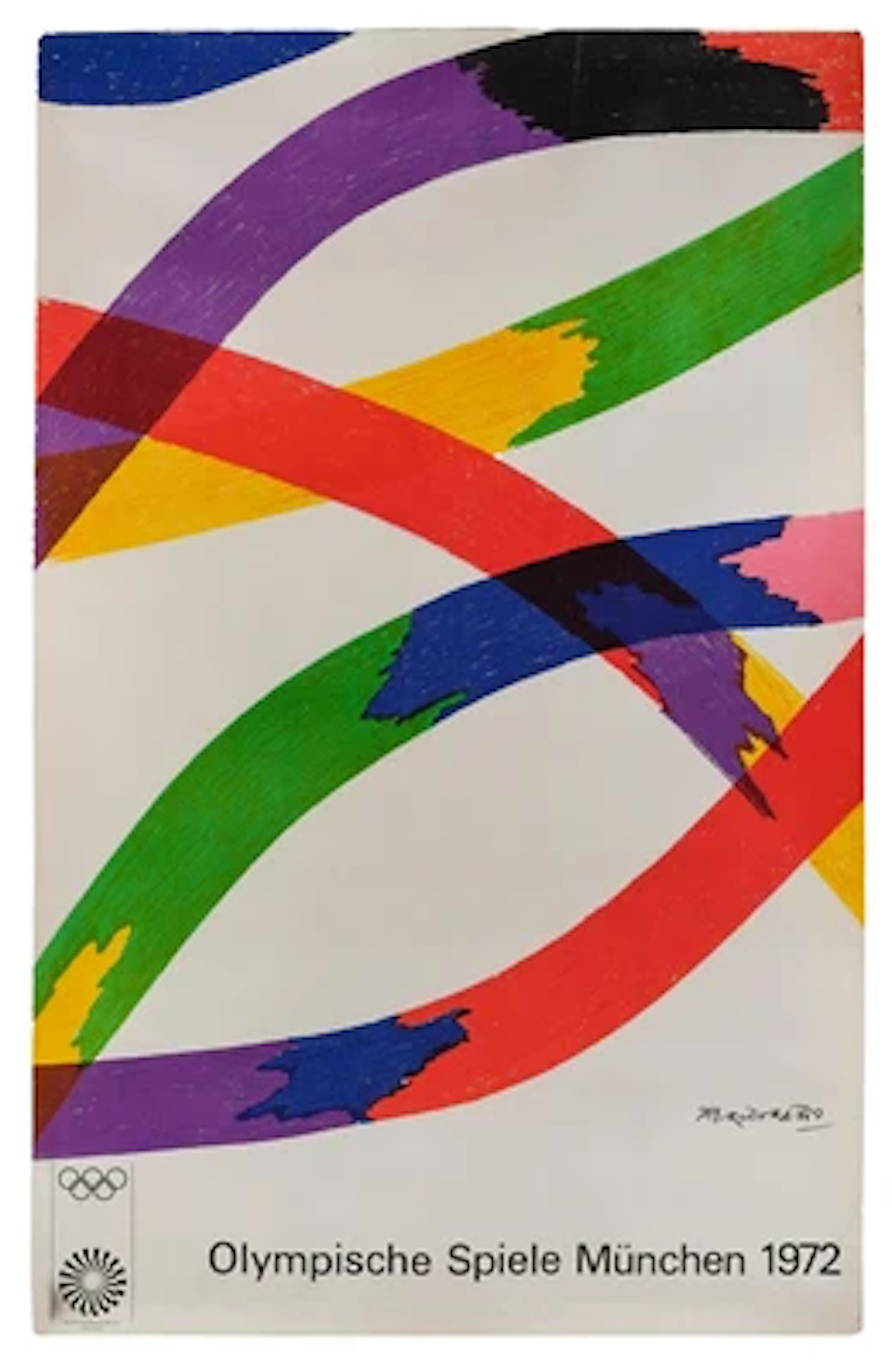 OLYMPISCHE SPIELE MÜNCHEN 1972, Konvolut (2 Stück)