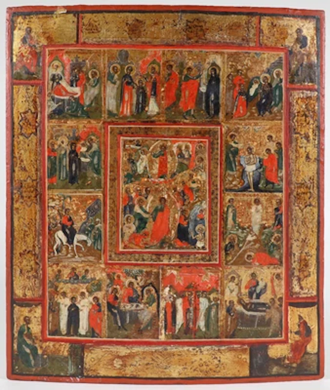Russische Festtagsikokne, um 1800