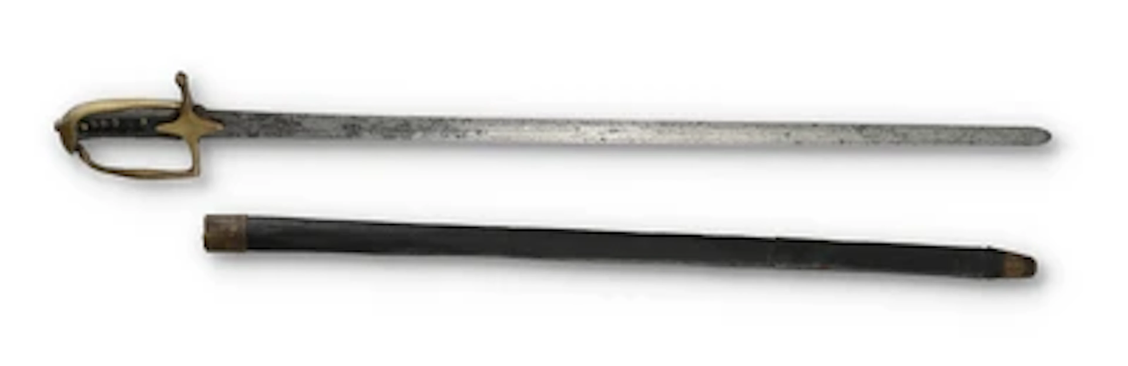 Österreichischer Pallasch für Wachtmeister oder Offiziere der Kürassiere und Dragoner, Typ 1716,
