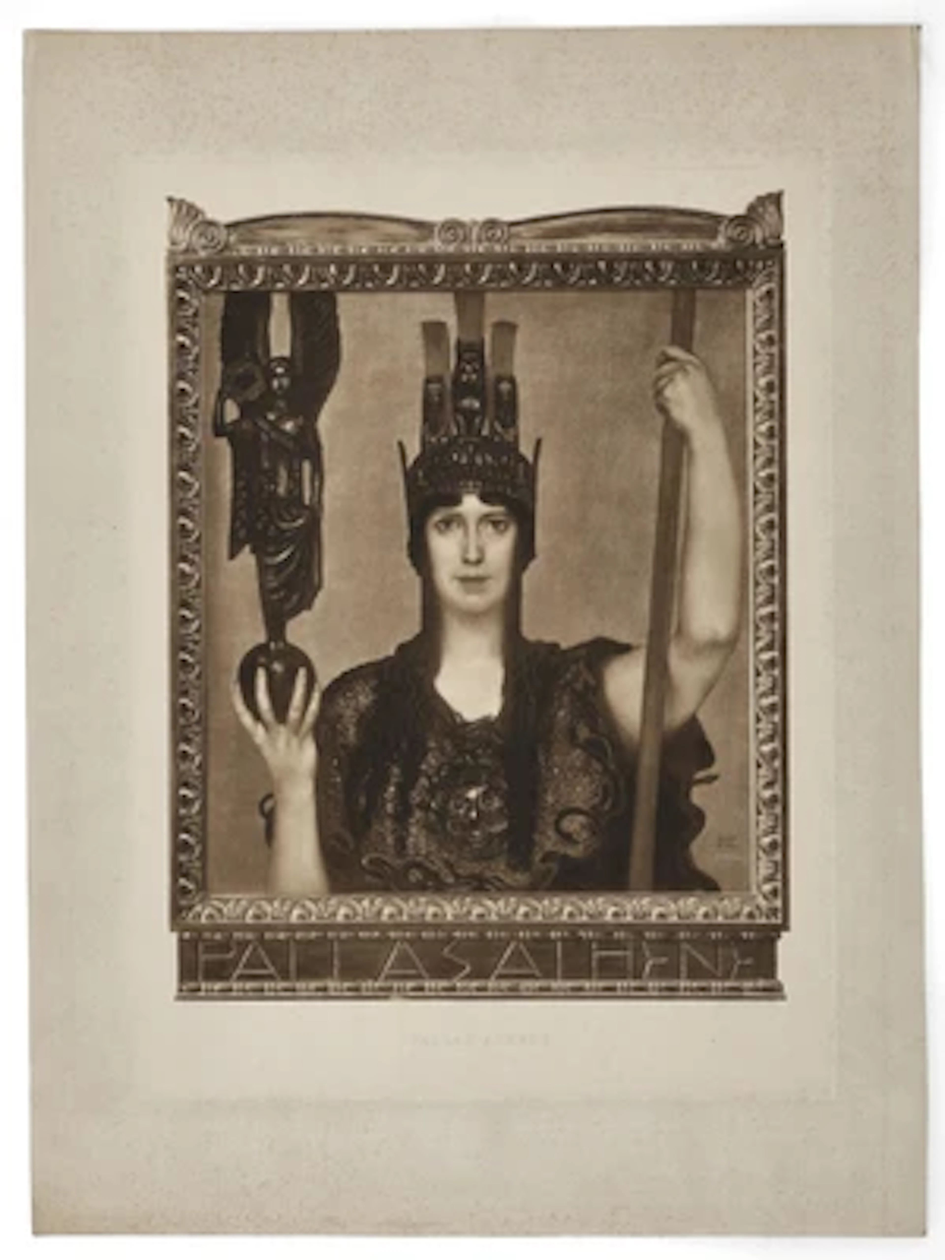 FRANZ VON STUCK - PALLAS ATHENE.