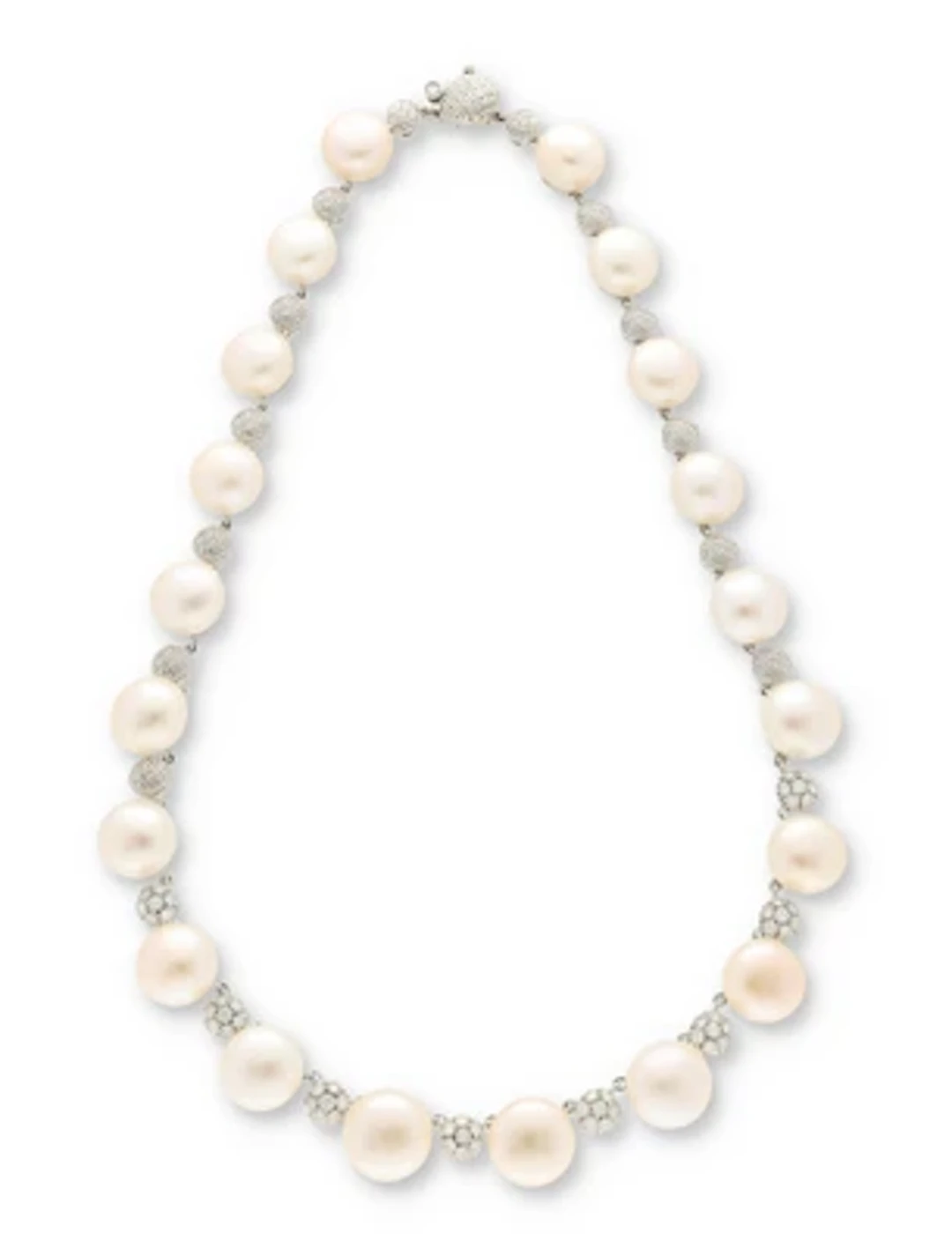 Chantecler Kulturperlen Brillant Collier