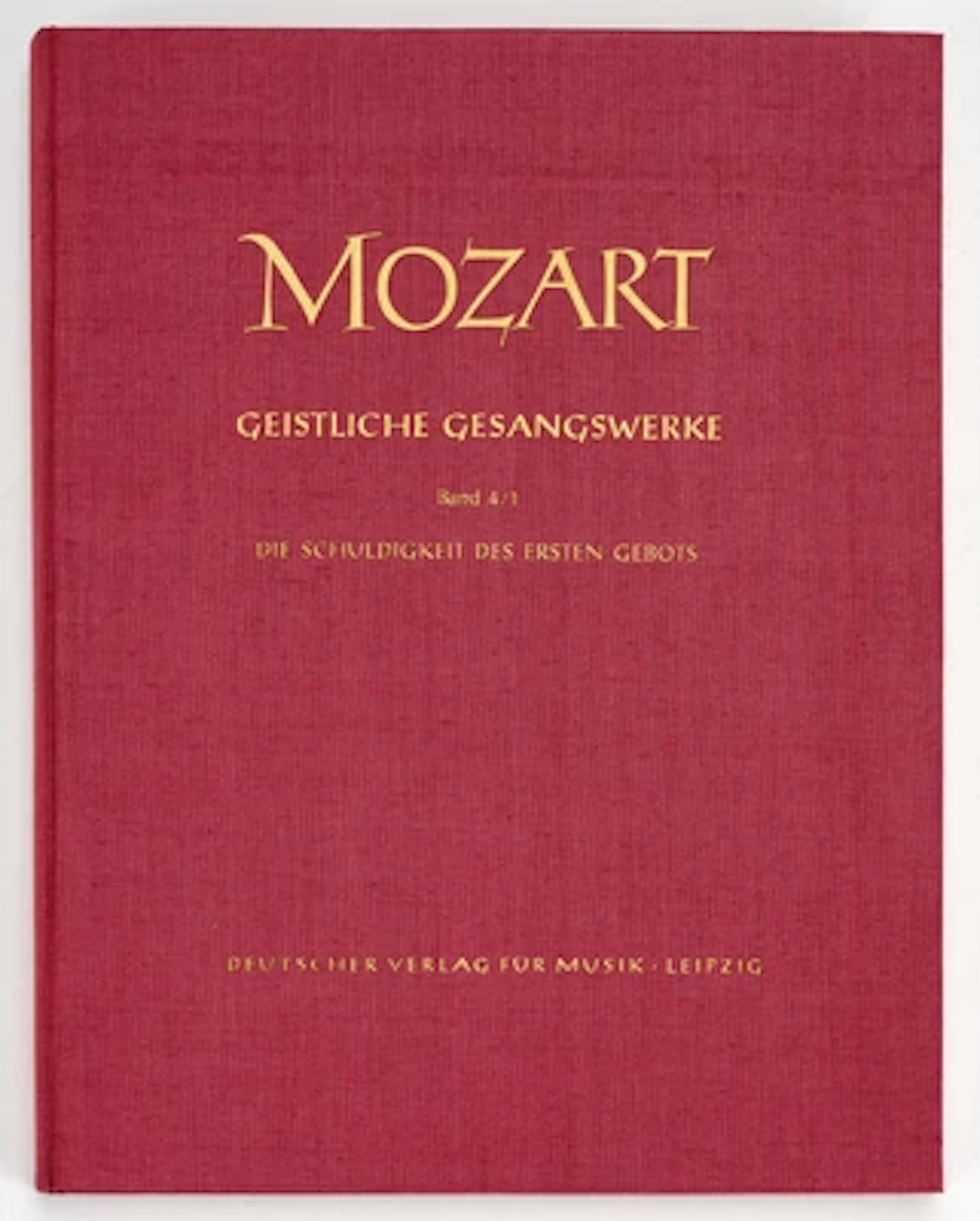 W. A. Mozart: Neue Ausgabe sämtlicher Werke.