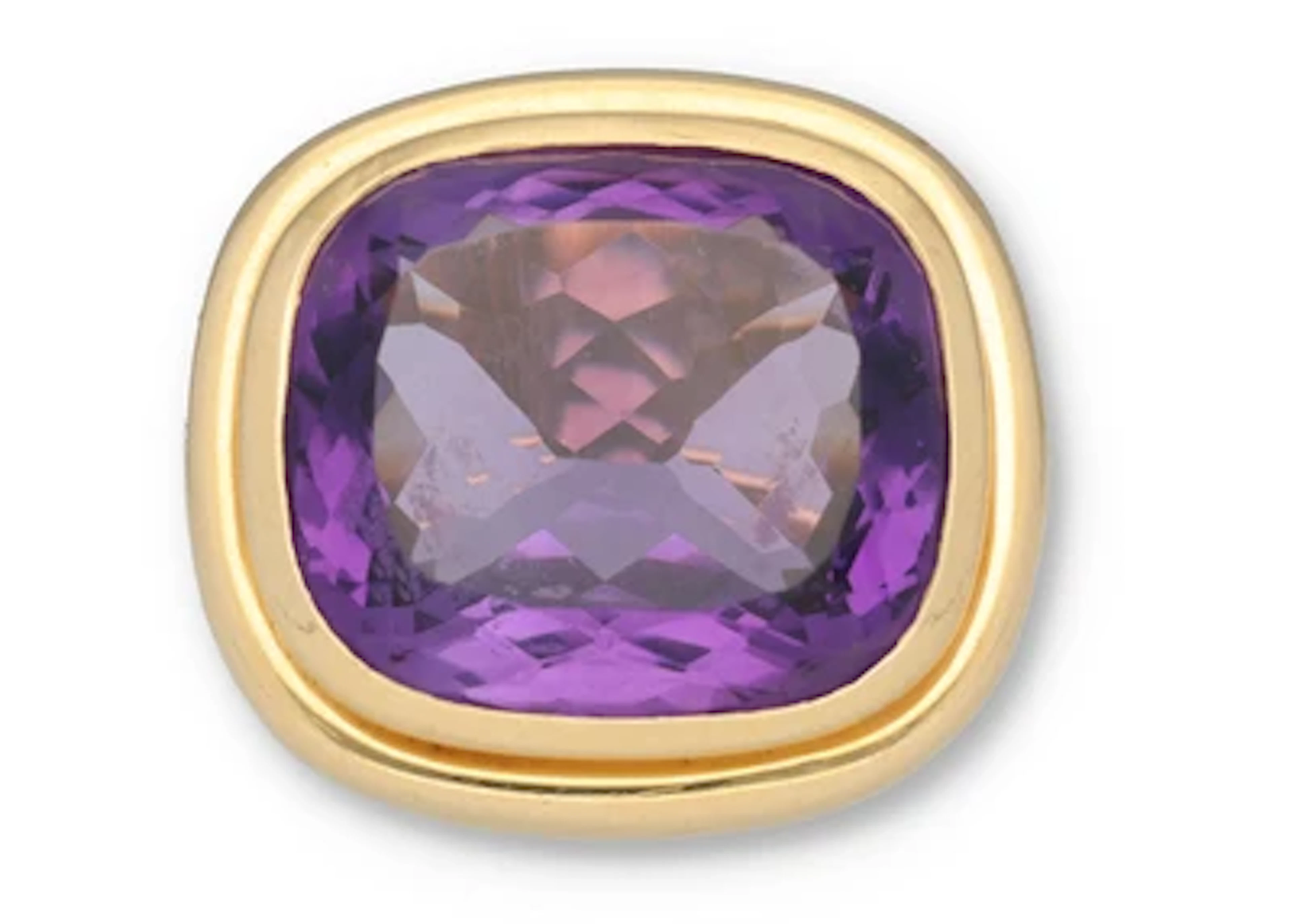 Amethystring ca. 30 ct