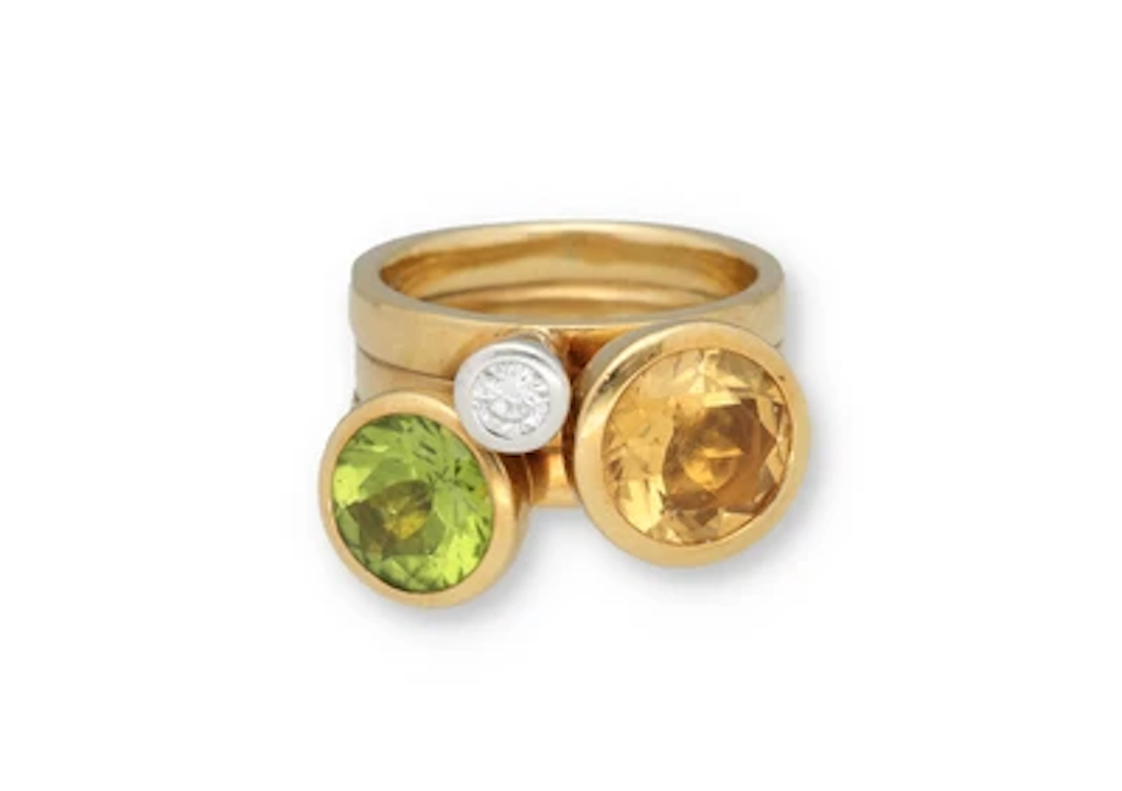 Brillant Peridot Ring
