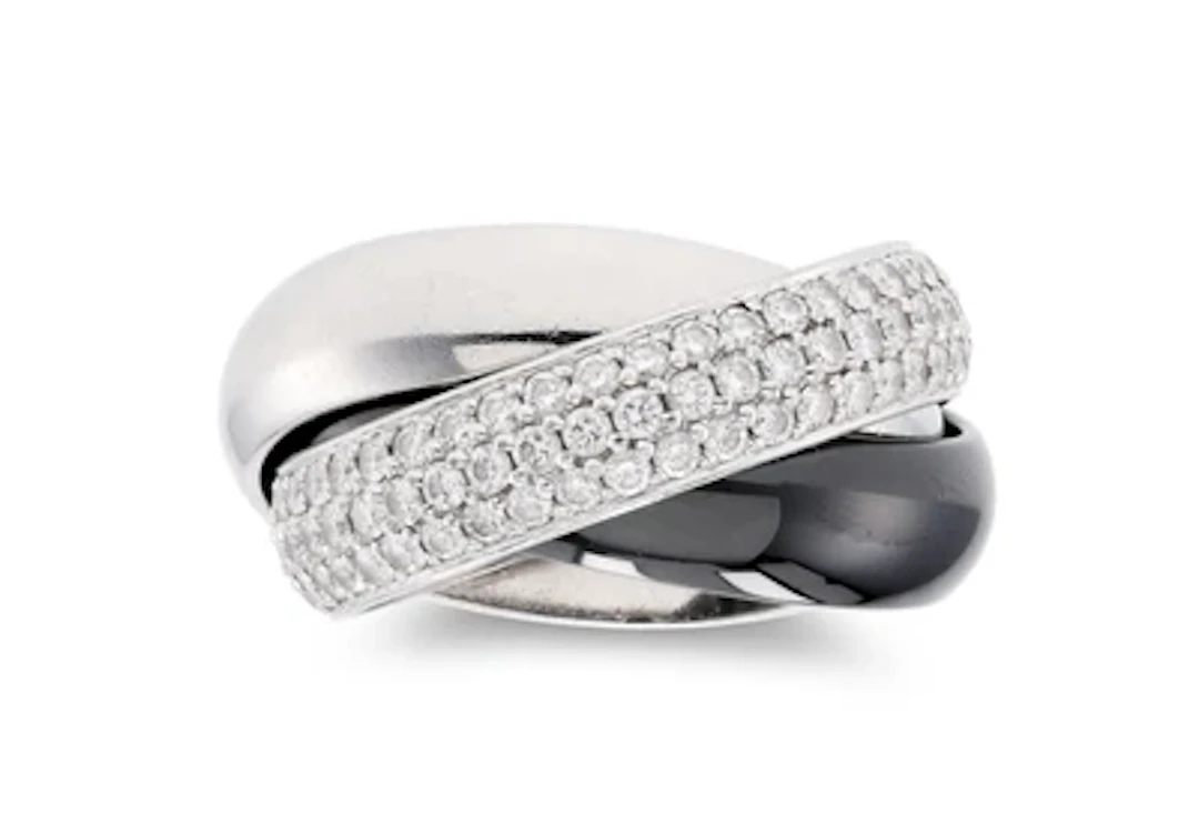 Cartier Trinity diamond ring
