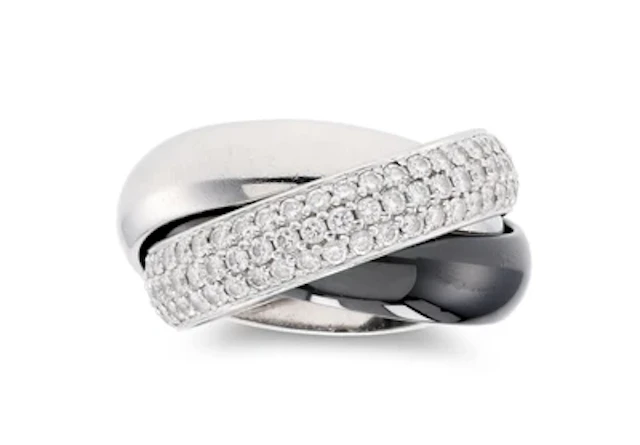 Cartier Trinity diamond ring