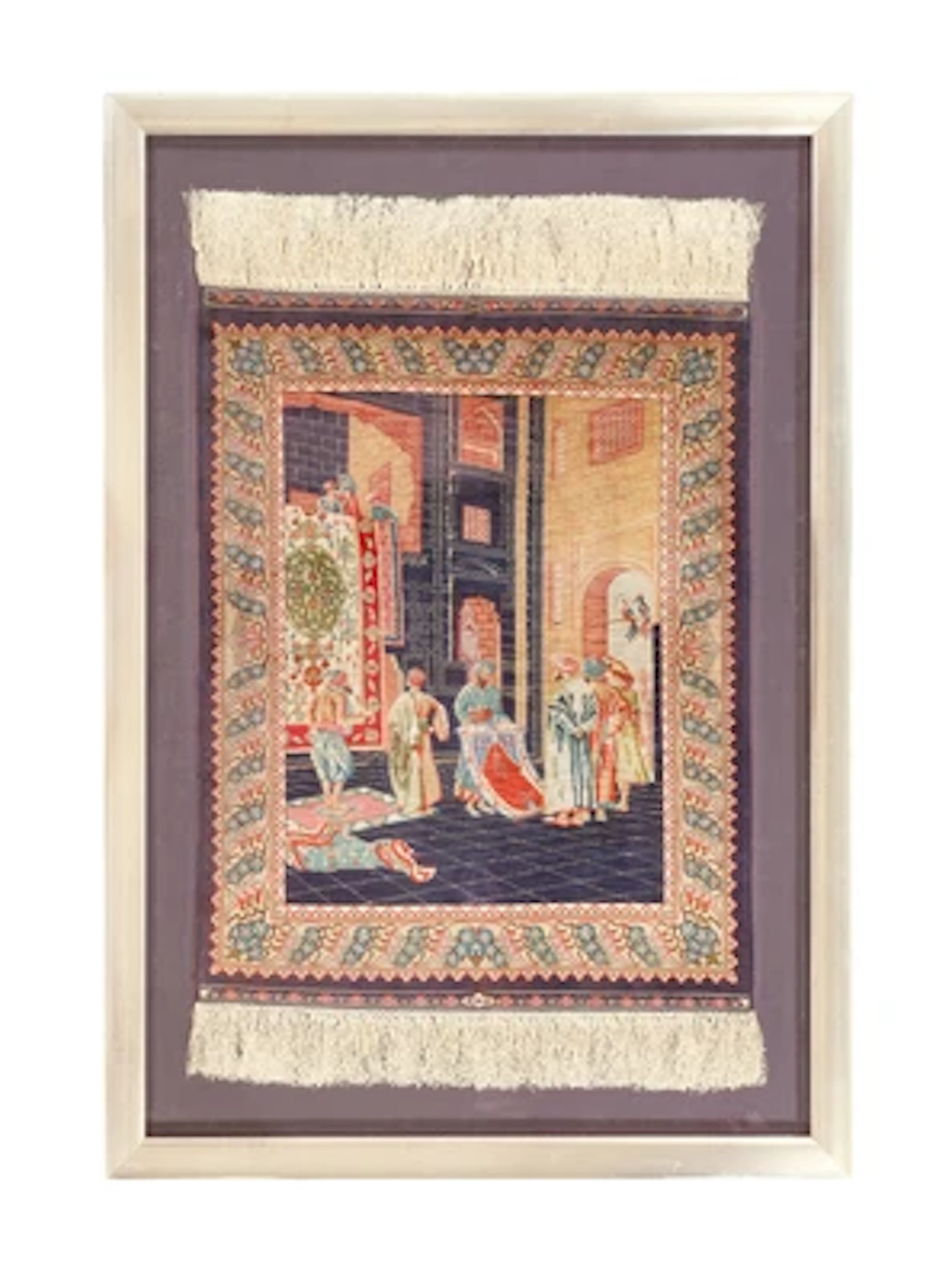 Hereke Silk 12 x 12, Western Anatolia, c. 67 x 53 cm