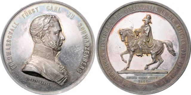 Enthüllung des Denkmals für Feldmarschall Karl Fürst Schwarzenberg