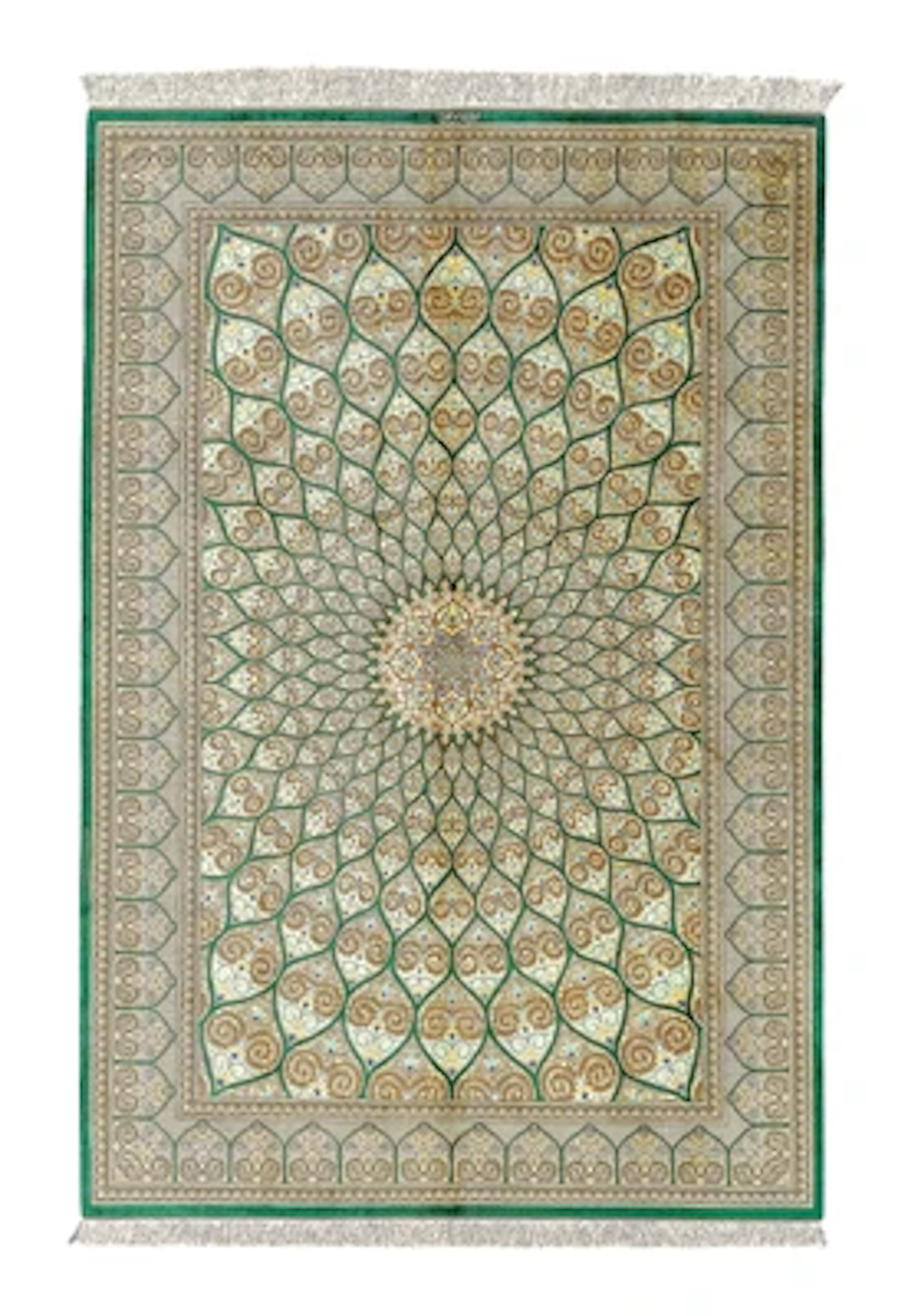 Ghom Fine Silk, Iran, c. 300 x 200 cm