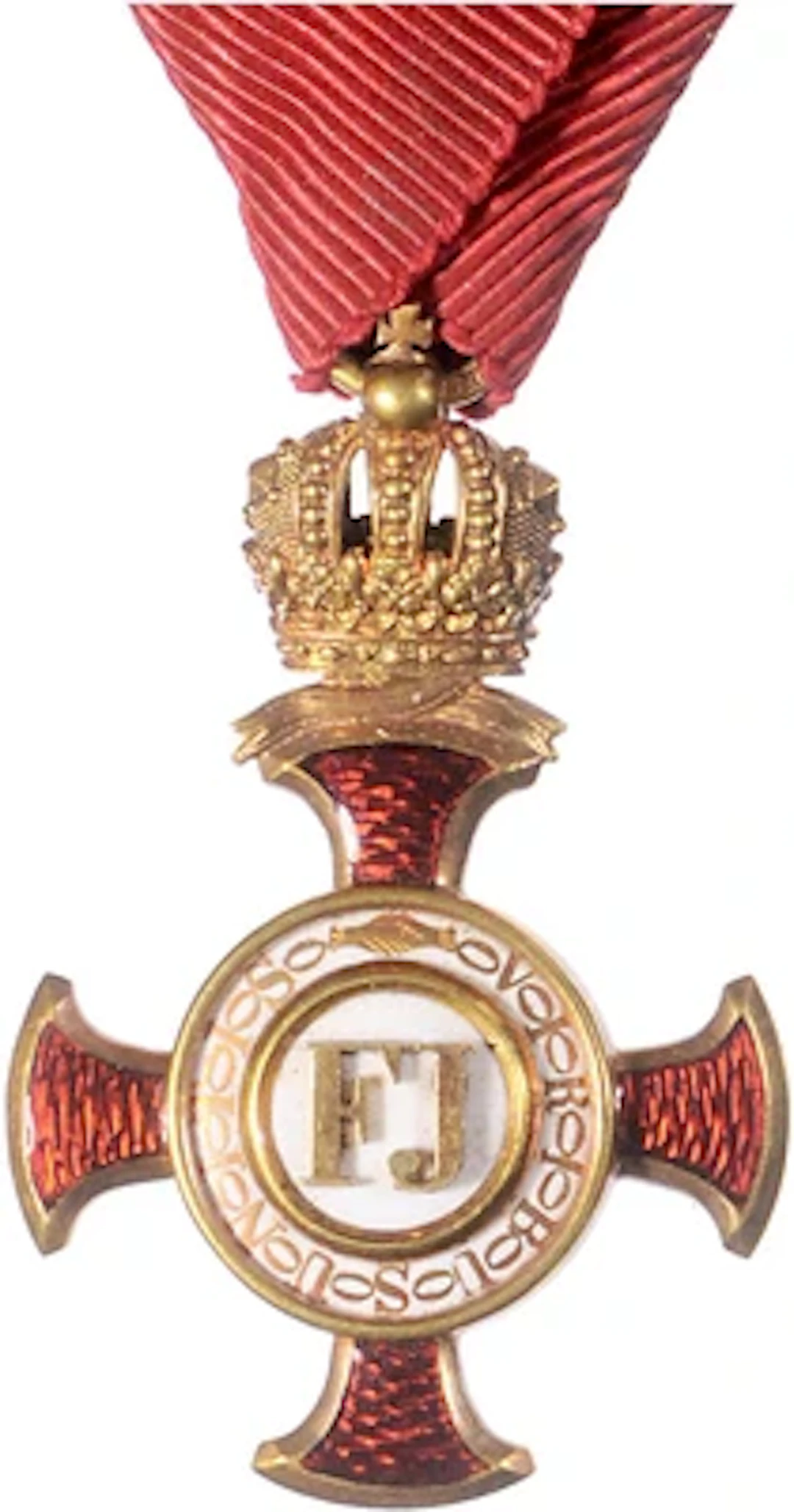 Goldenes Verdienstkreuz mit Krone