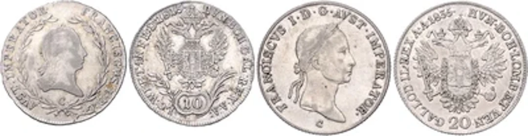 Franz II./I.- 20 Kreuzer Münzstätte Prag
