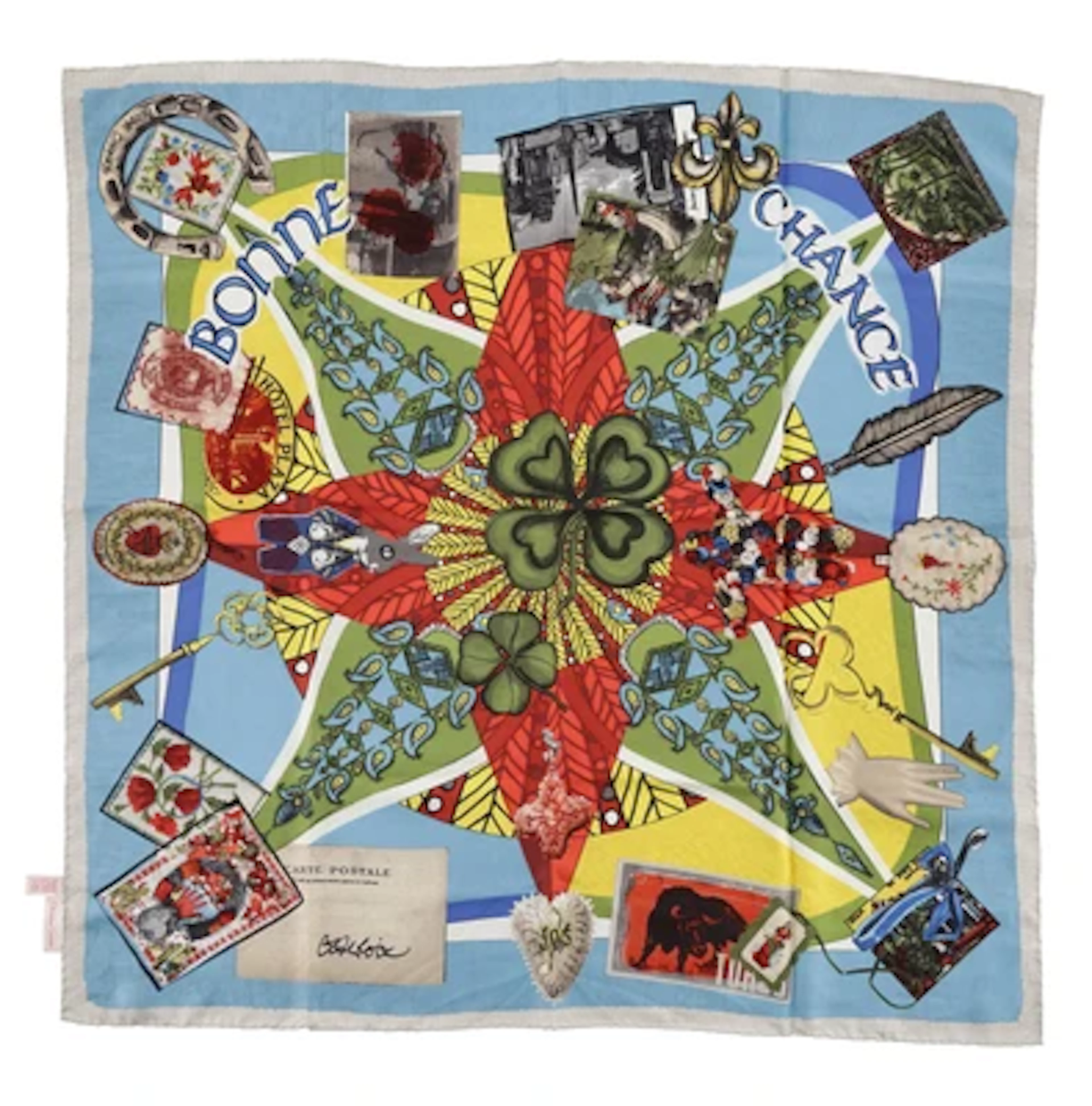 Christian Lacroix Tuch "CARTE POSTAL"