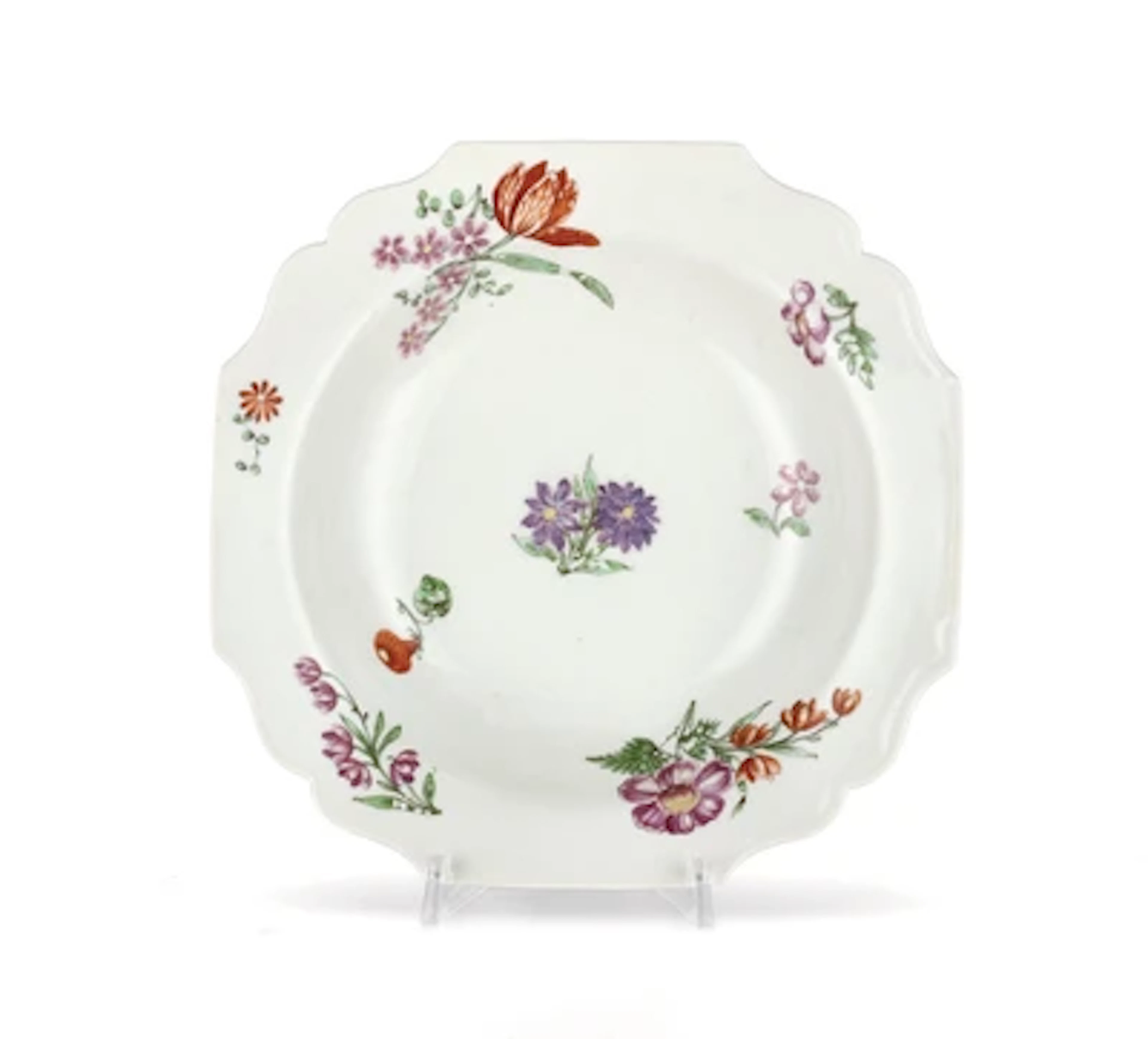 A Deep Plate, Claudius Innocentius Du Paquier Manufactory, Vienna, c. 1740–1744