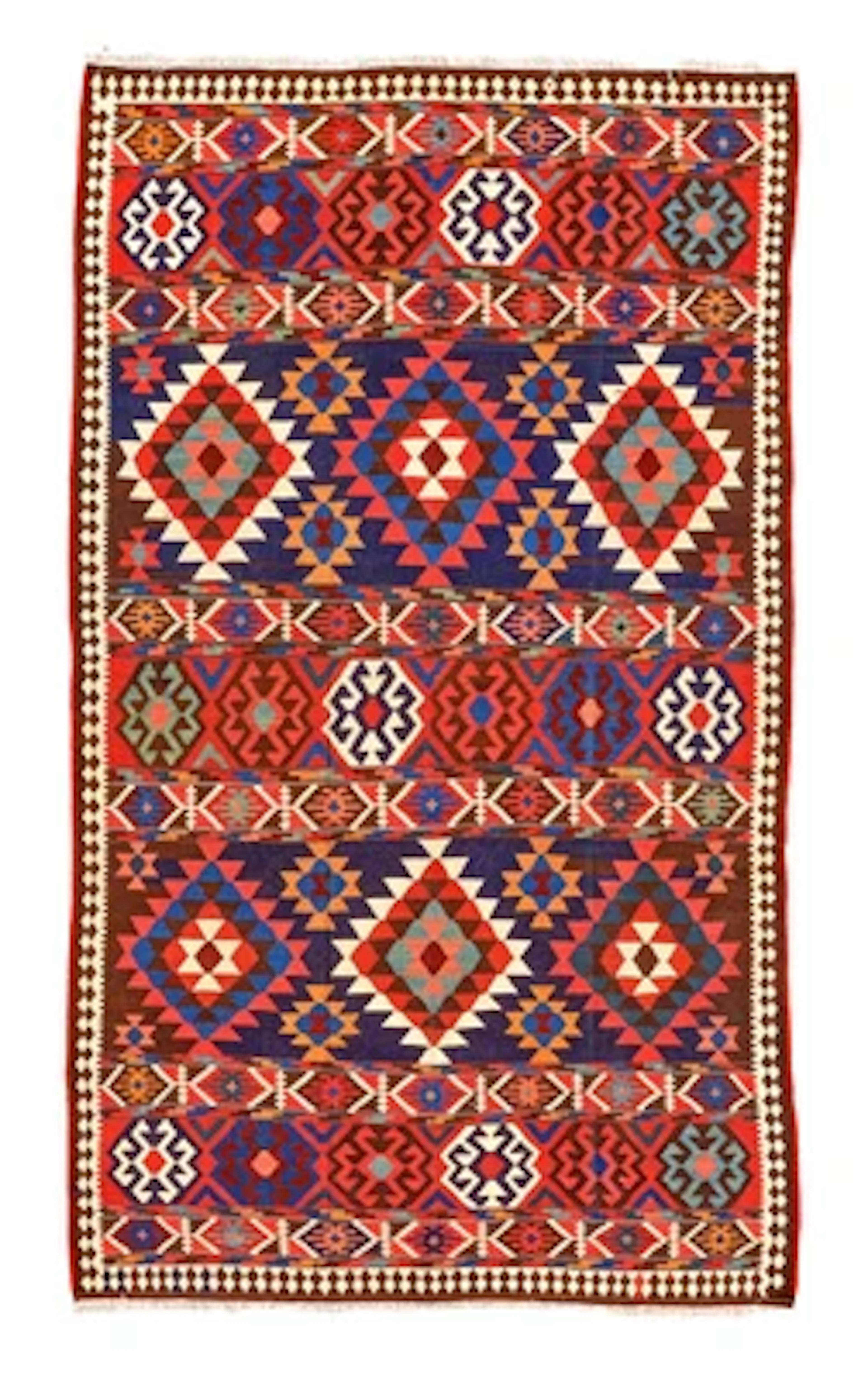 Crab Kilim, Azerbaijan, c. 290 x 174 cm