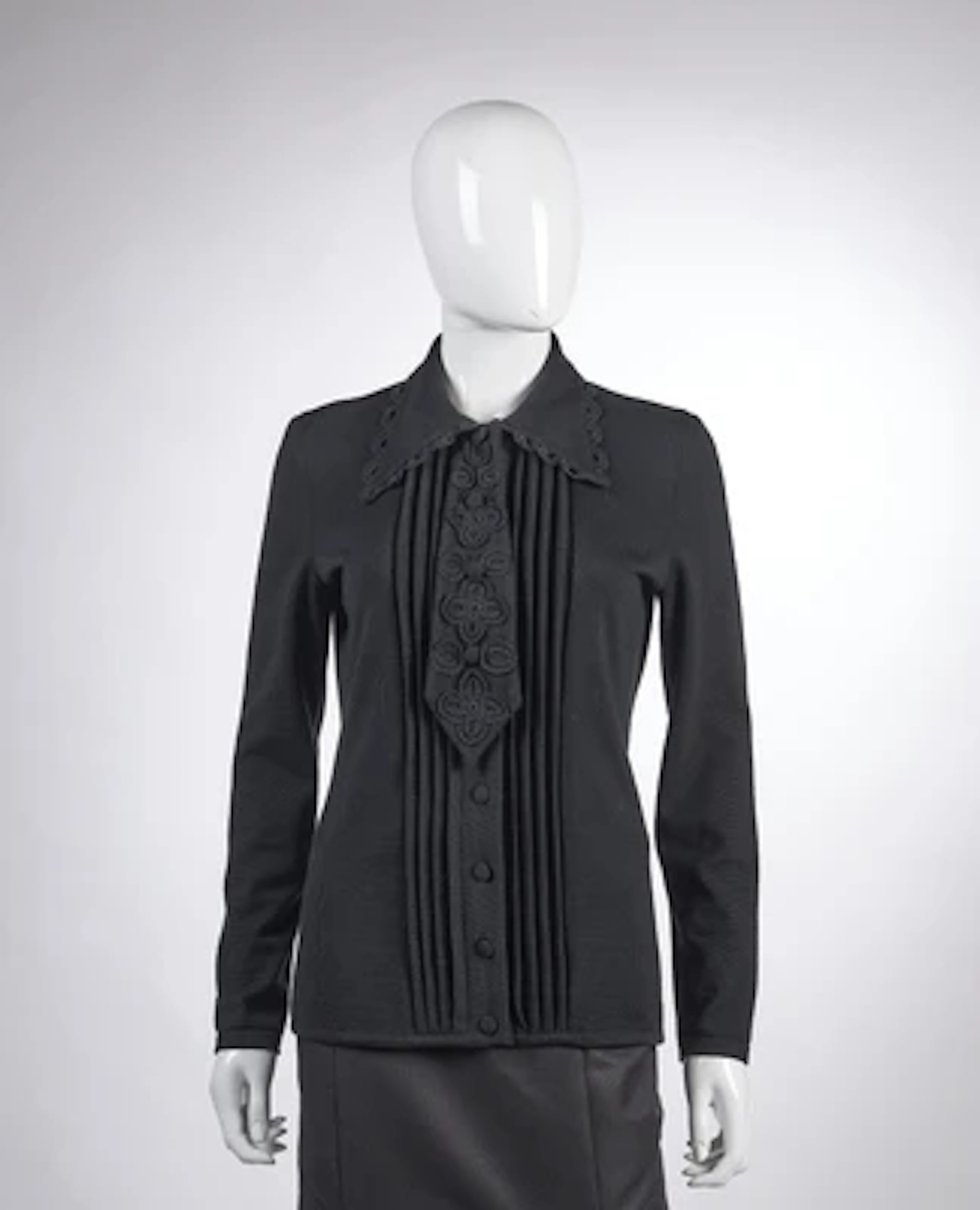 VALENTINO BOUTIQUE Strickbluse mit Krawatte