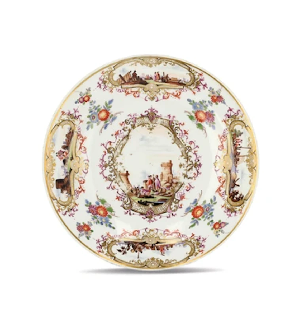 A Plate from the Service for King Frederik V of Denmark and Norway