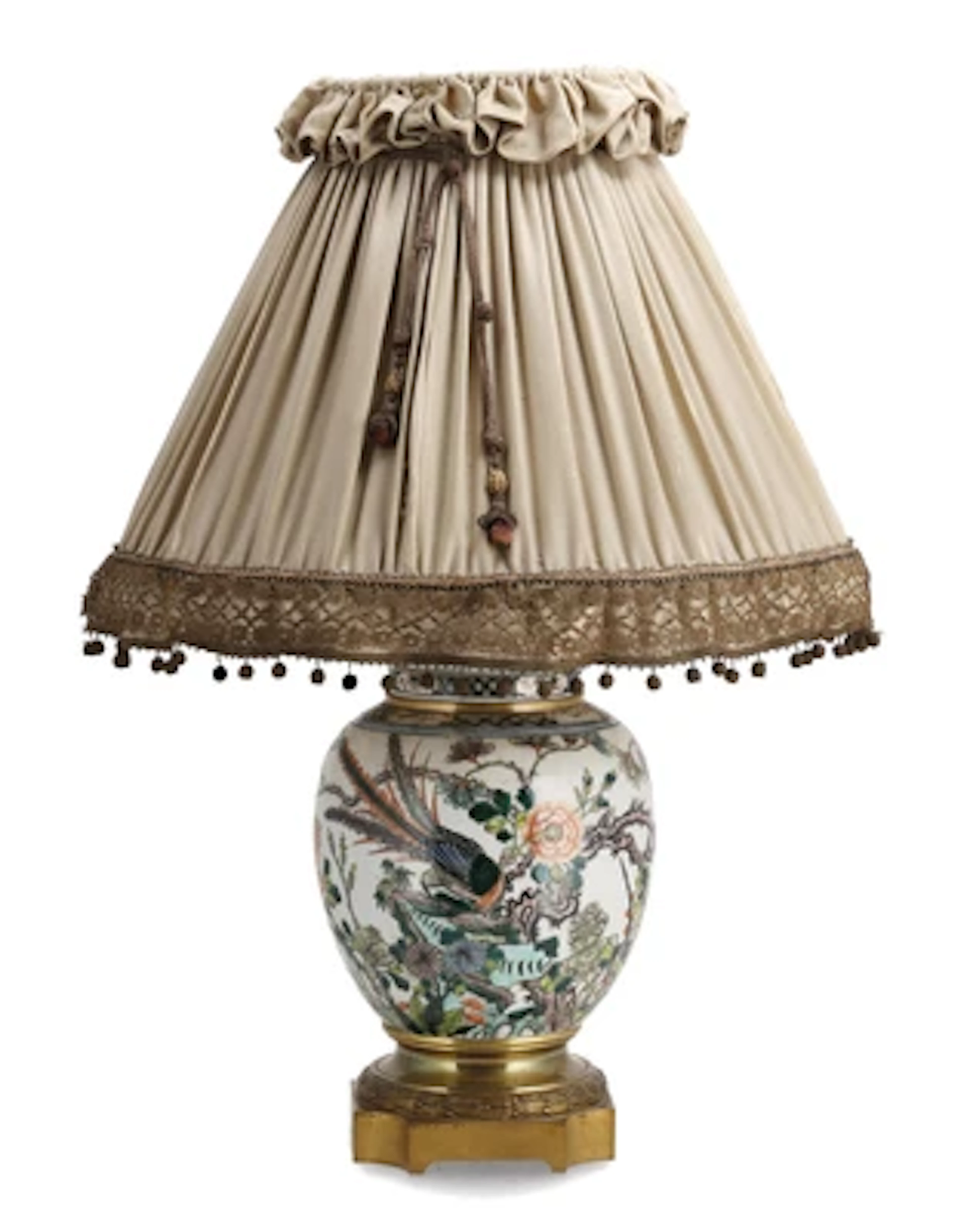 Famille verte Tischlampe