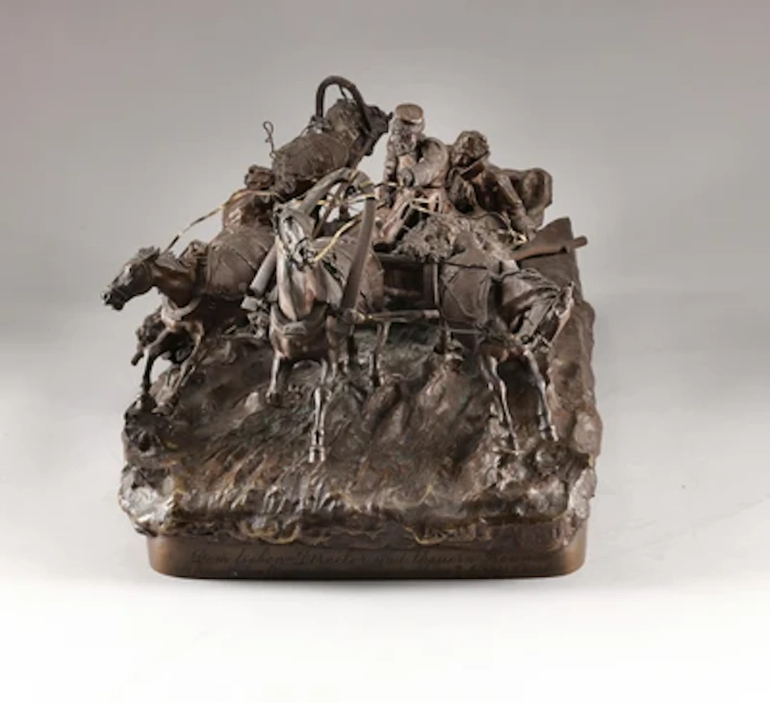 Vasily Grachev – A Troika and a One-Horse Sleigh