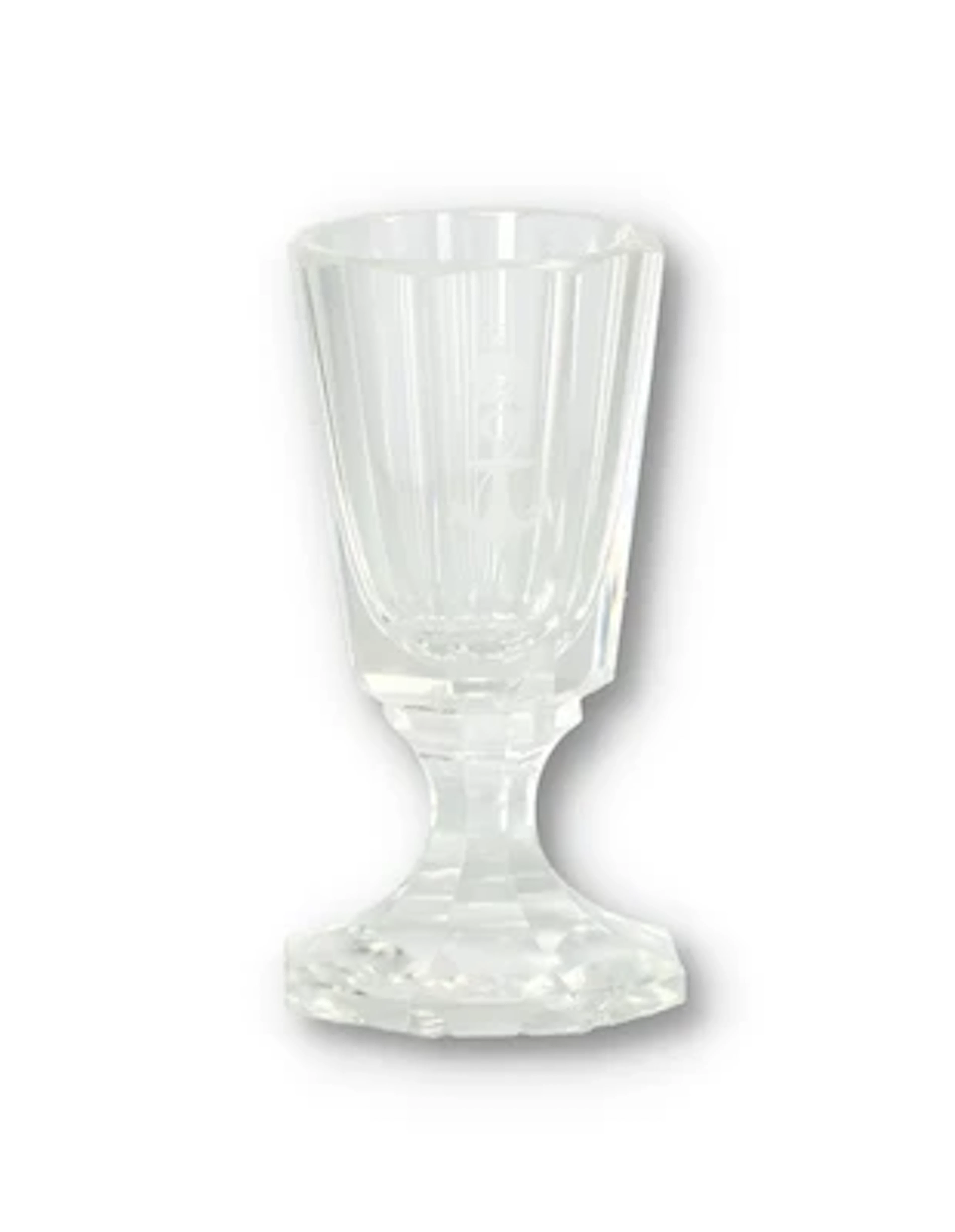 K. u. k. Kriegsmarine: geschliffenes Likörglas um 1900 aus einer