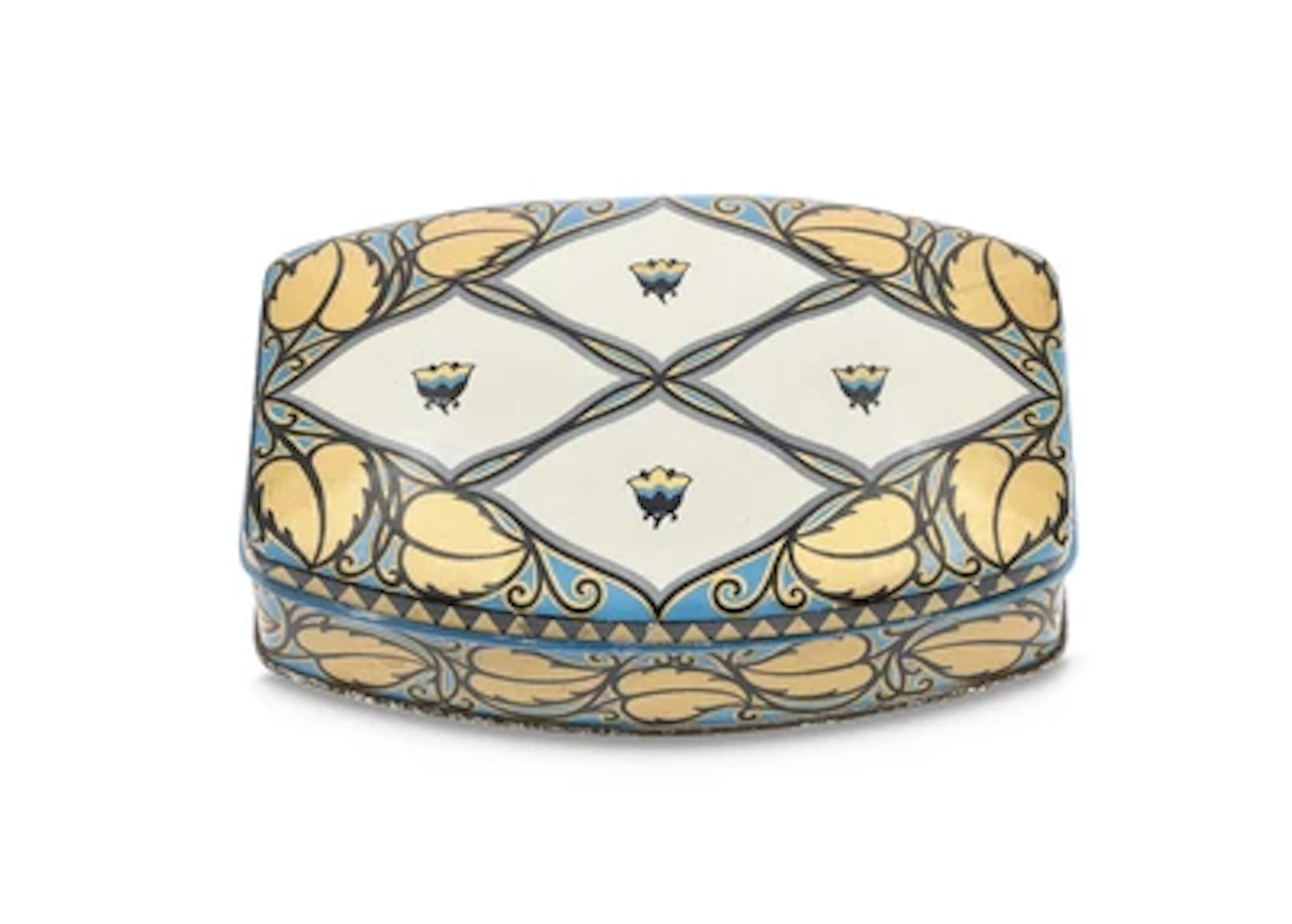 Emanuel Josef Margold (Vienna 1888-1962 Bratislava), a lidded tin