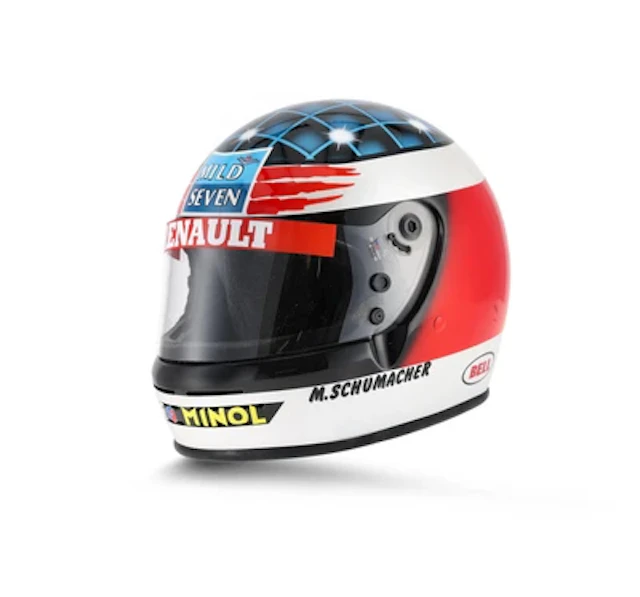 Signed Michael Schumacher Formula 1 Helmet