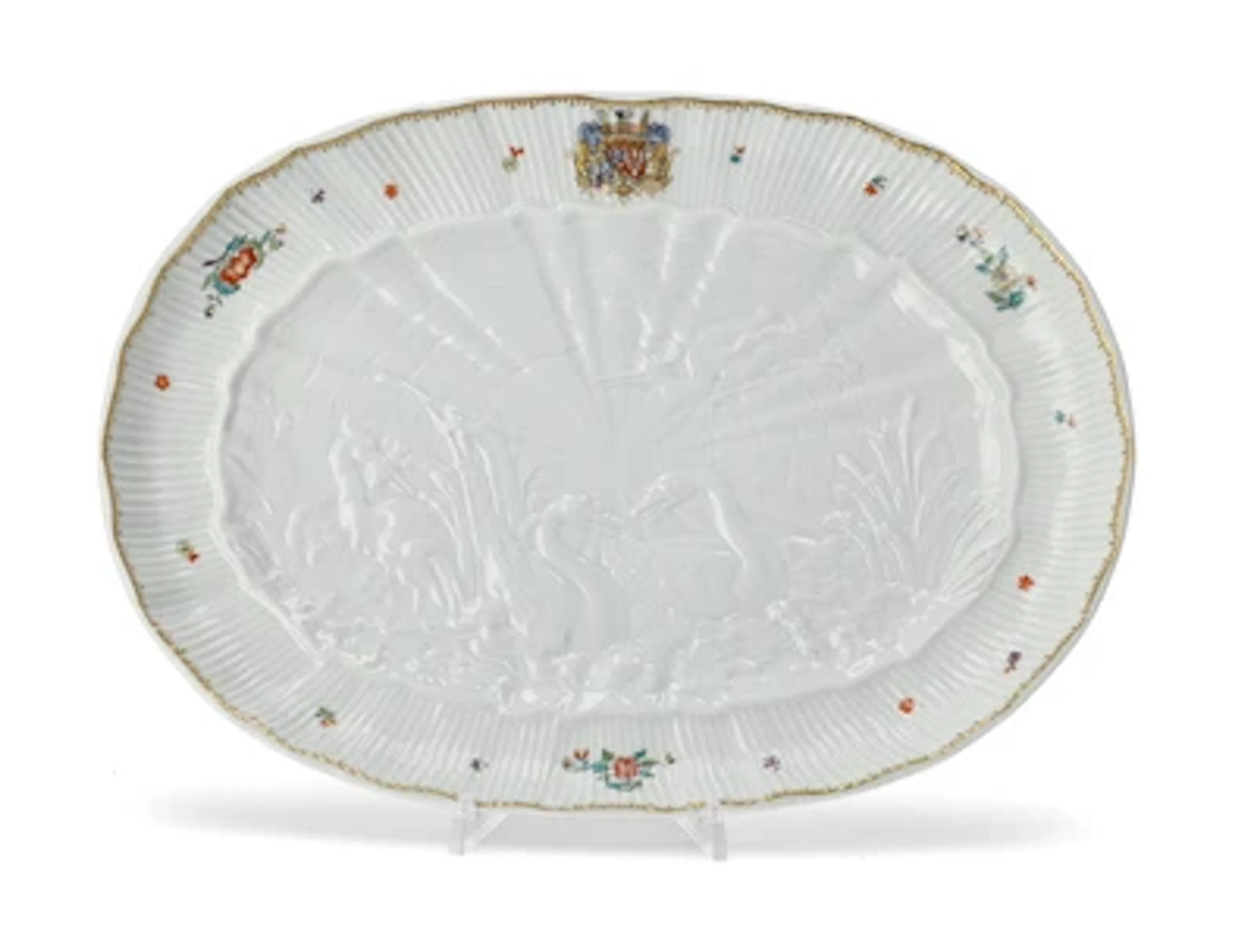 Schwanenservice -Ovale Platte, Meissen 2021,