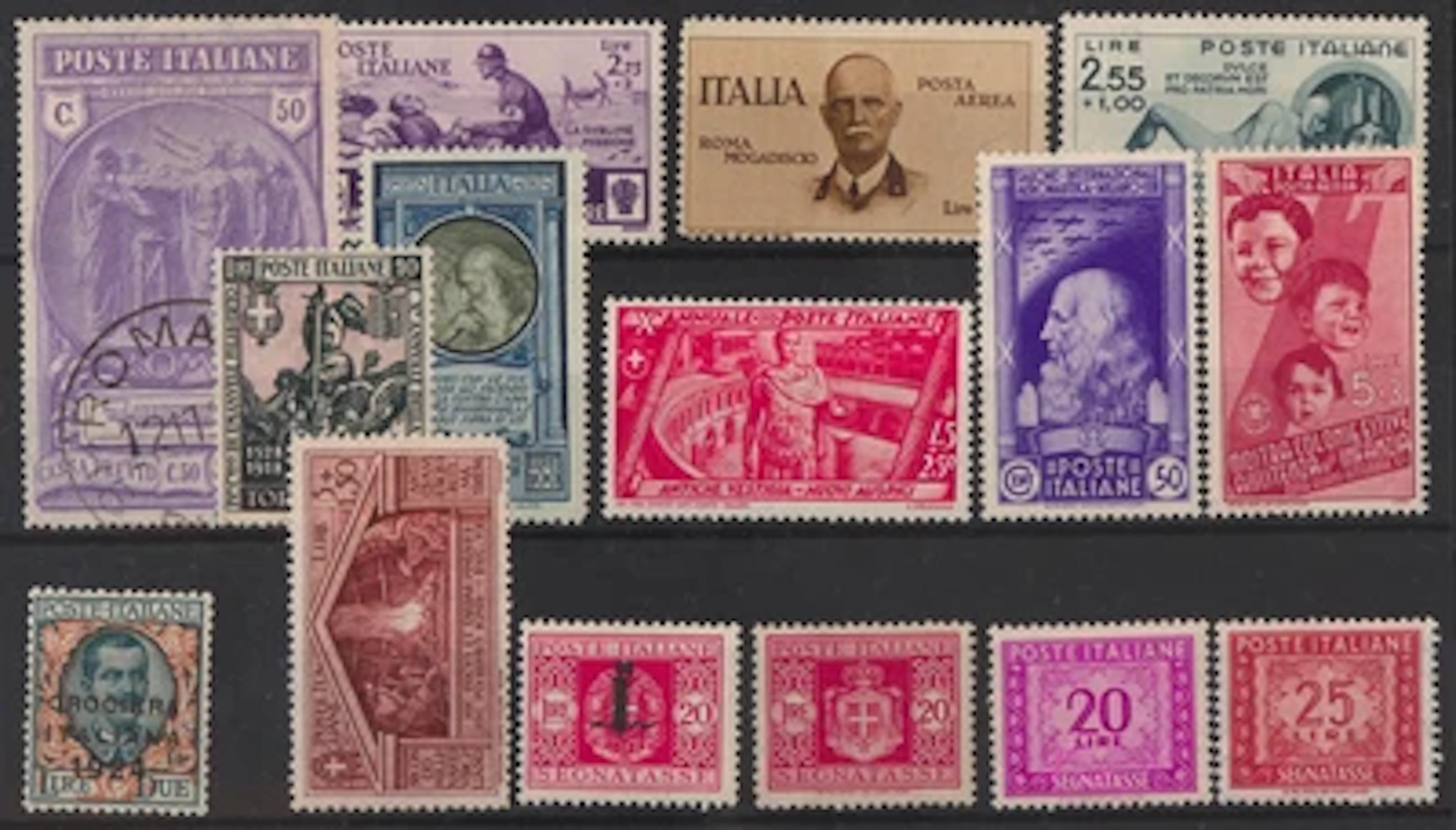 **/*/gestempelt - Italien hochwertige Sammlung ab 1911 mit hohem postfrisch-Anteil u. a Philibert,