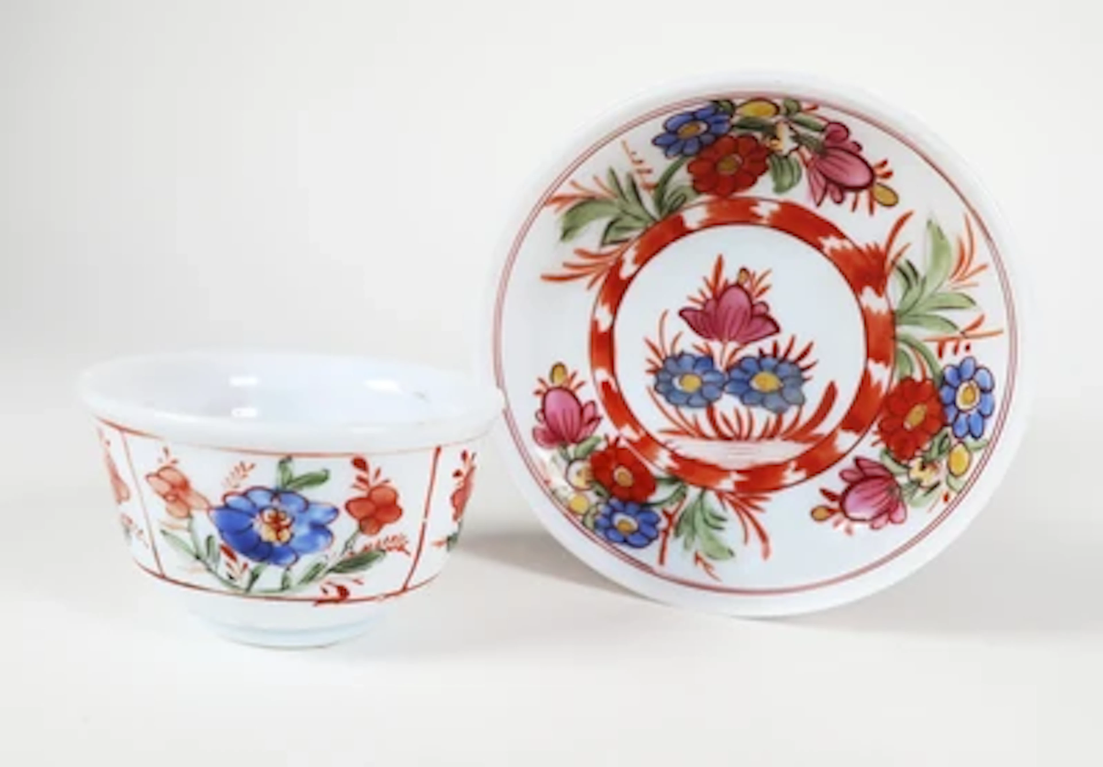 Koppchen und Untertasse, Thüringen, um 1740/50