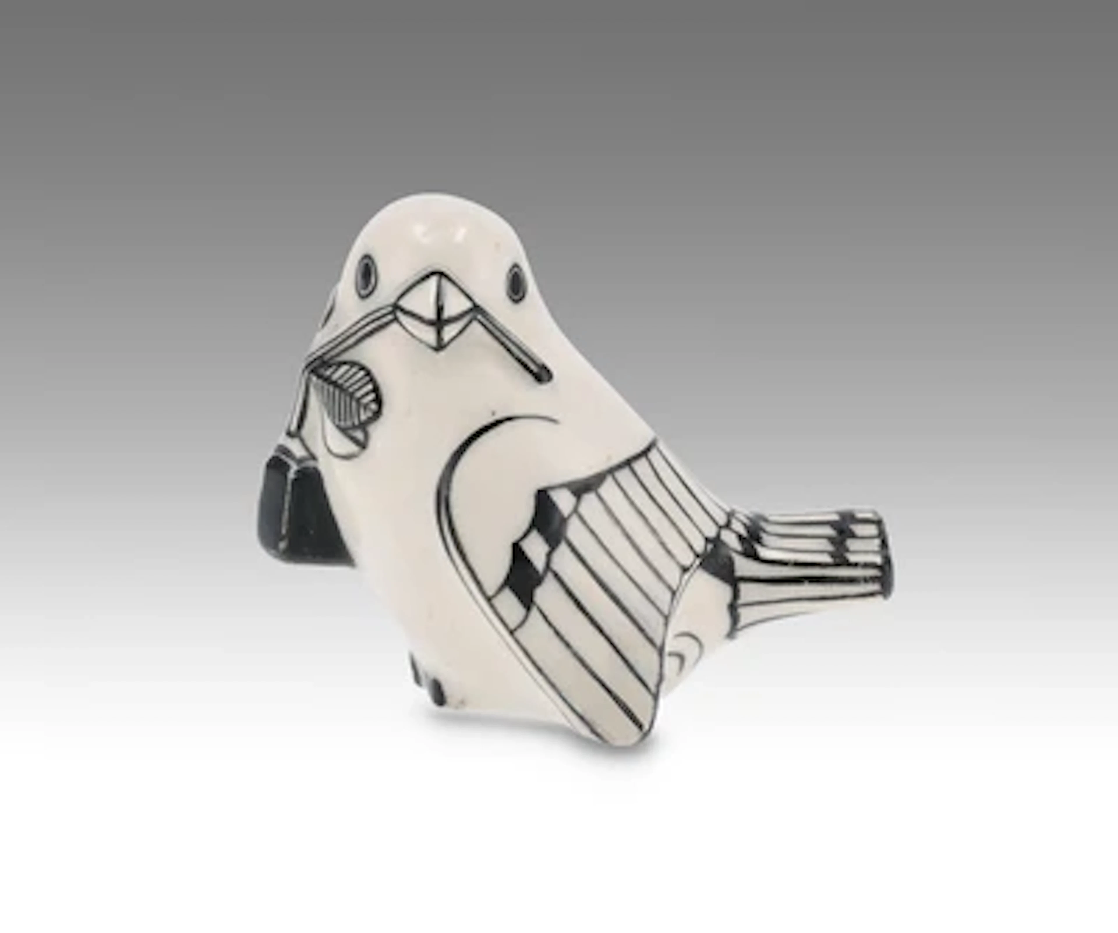 Michael Powolny, a sparrow, model no. 66, designed in around 1907