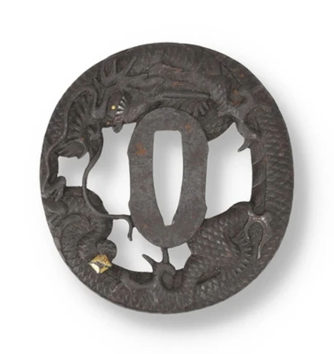Eisen Tsuba, Japan, 19. Jh.