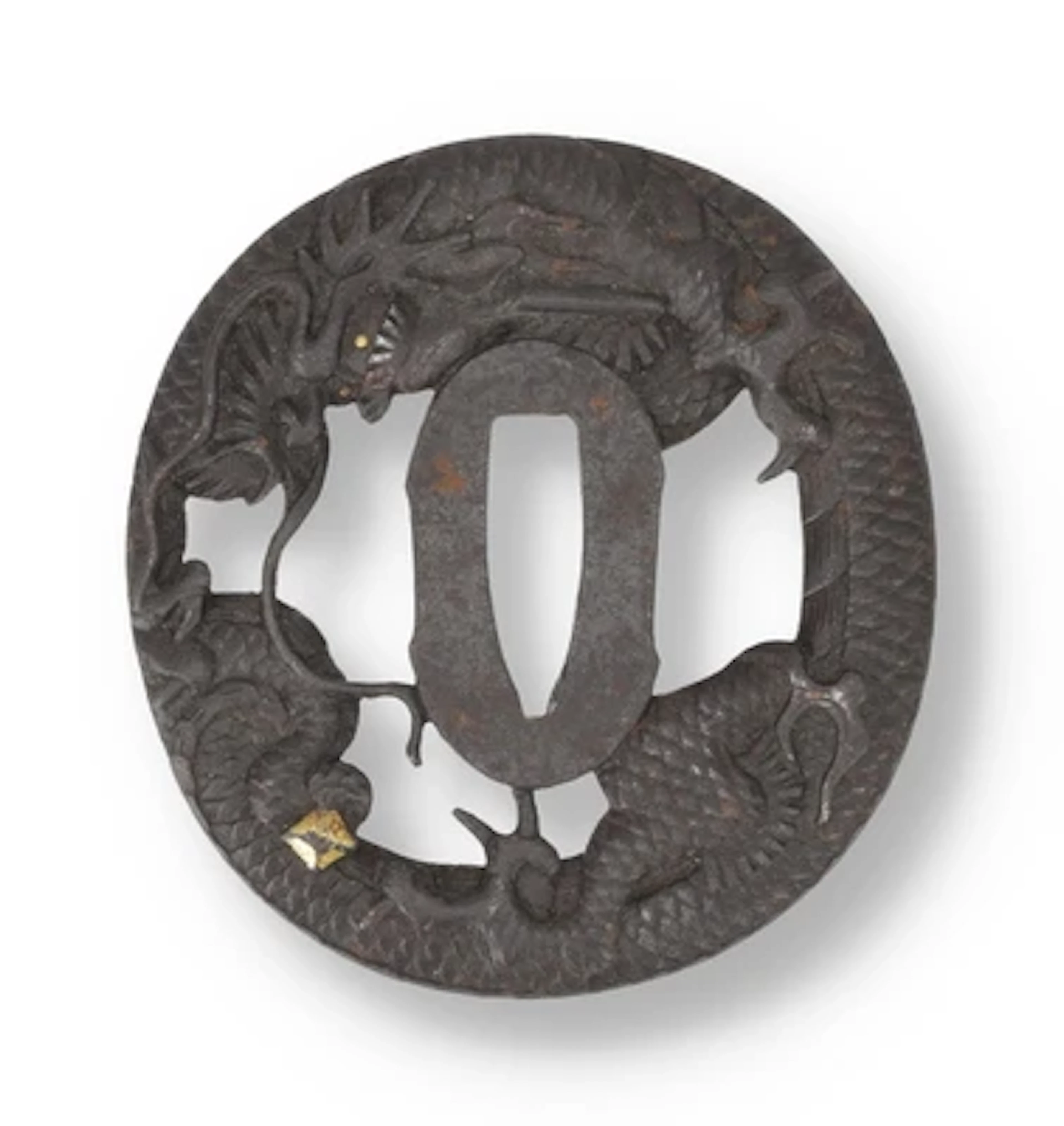 Eisen Tsuba, Japan, 19. Jh.