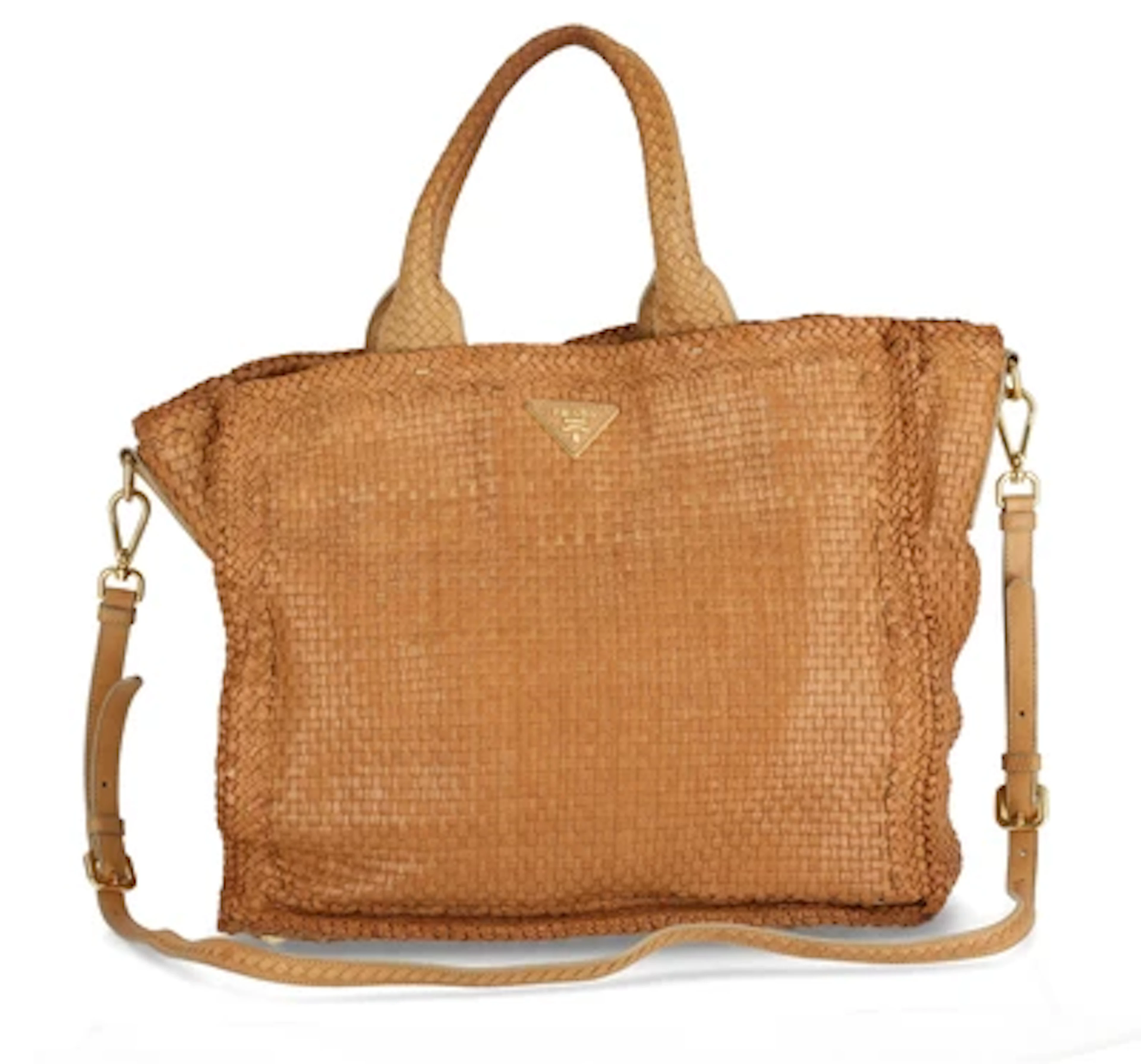 PRADA Madras Tasche