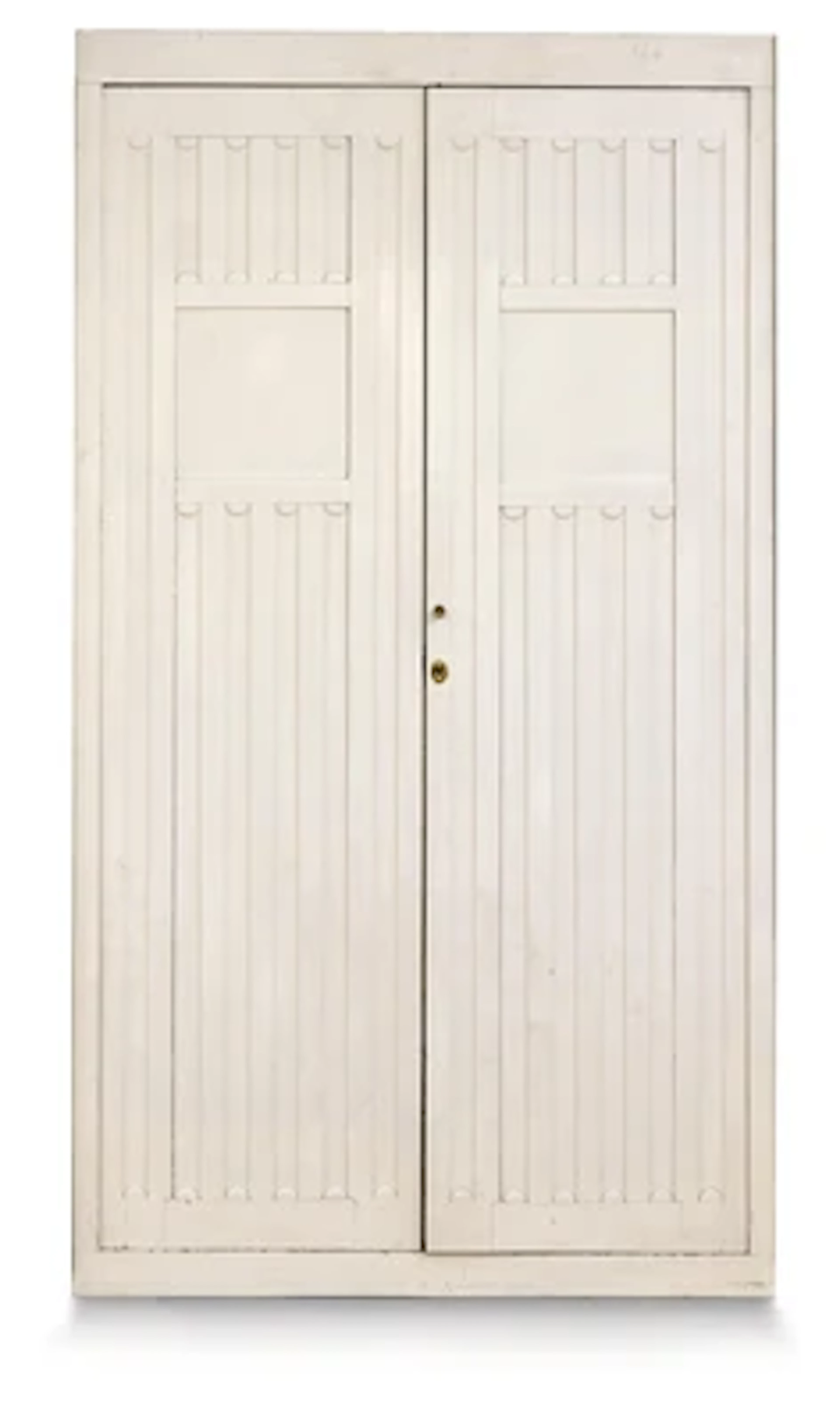 Großer zweitüriger Schrank, im Stil von Koloman Moser, Wien, um 1906