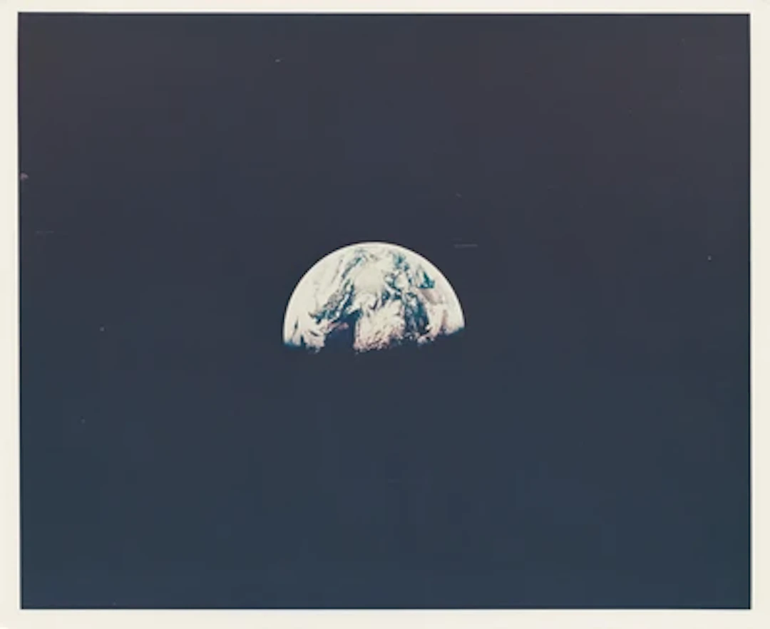 APOLLO 8 - Earth: A Small and Fragile Island in Space