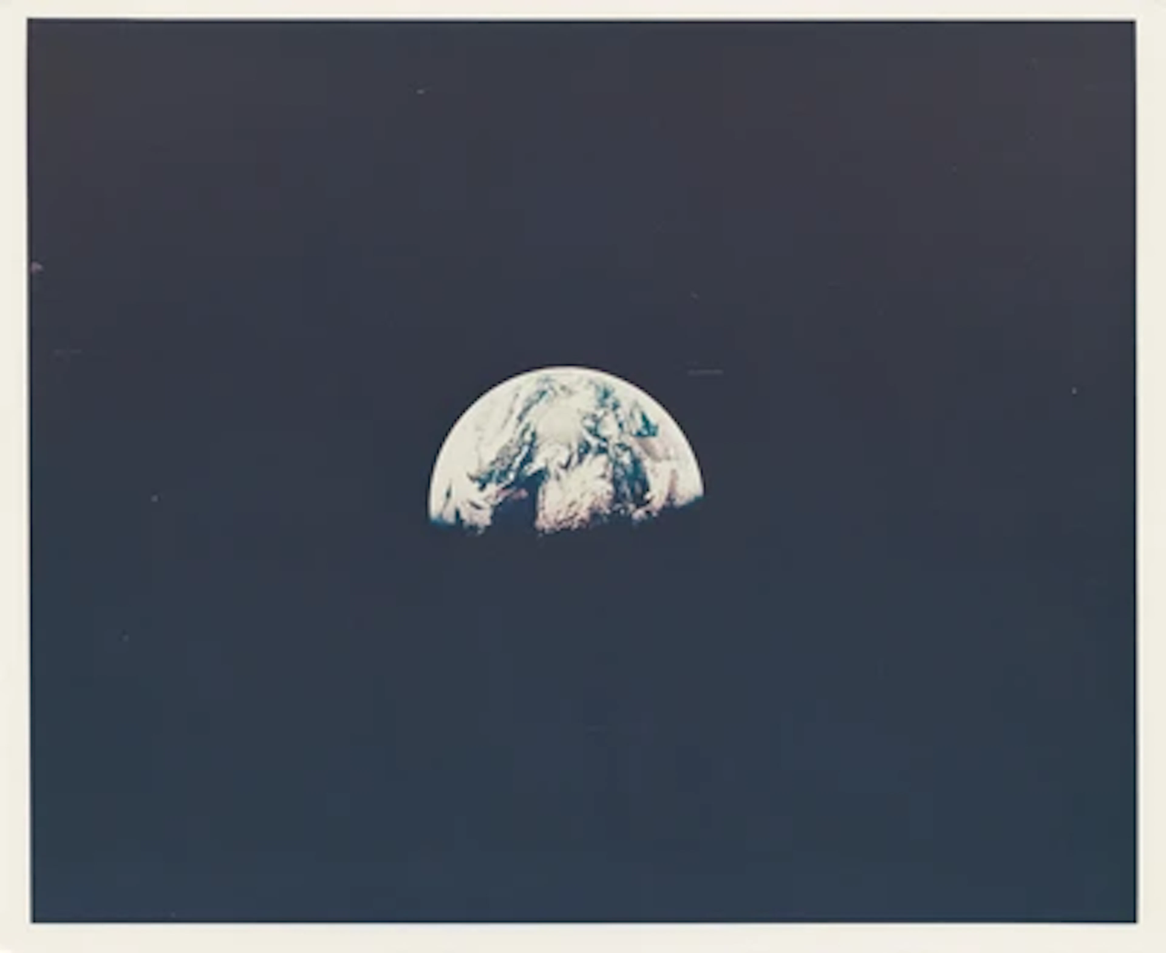 APOLLO 8 - Earth: A Small and Fragile Island in Space
